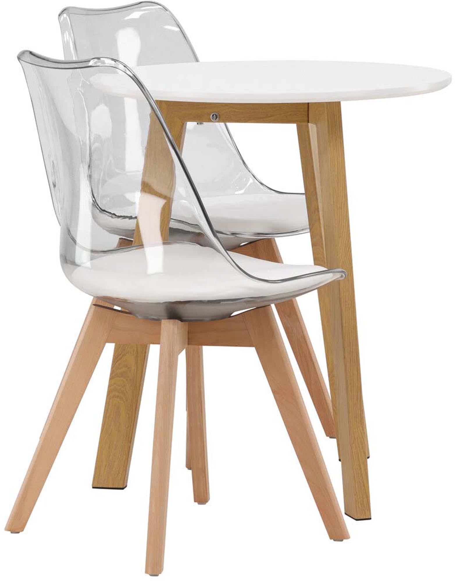 Modernes Esszimmerset Leonora + Edvin, perfekt für stilvolle Räume.