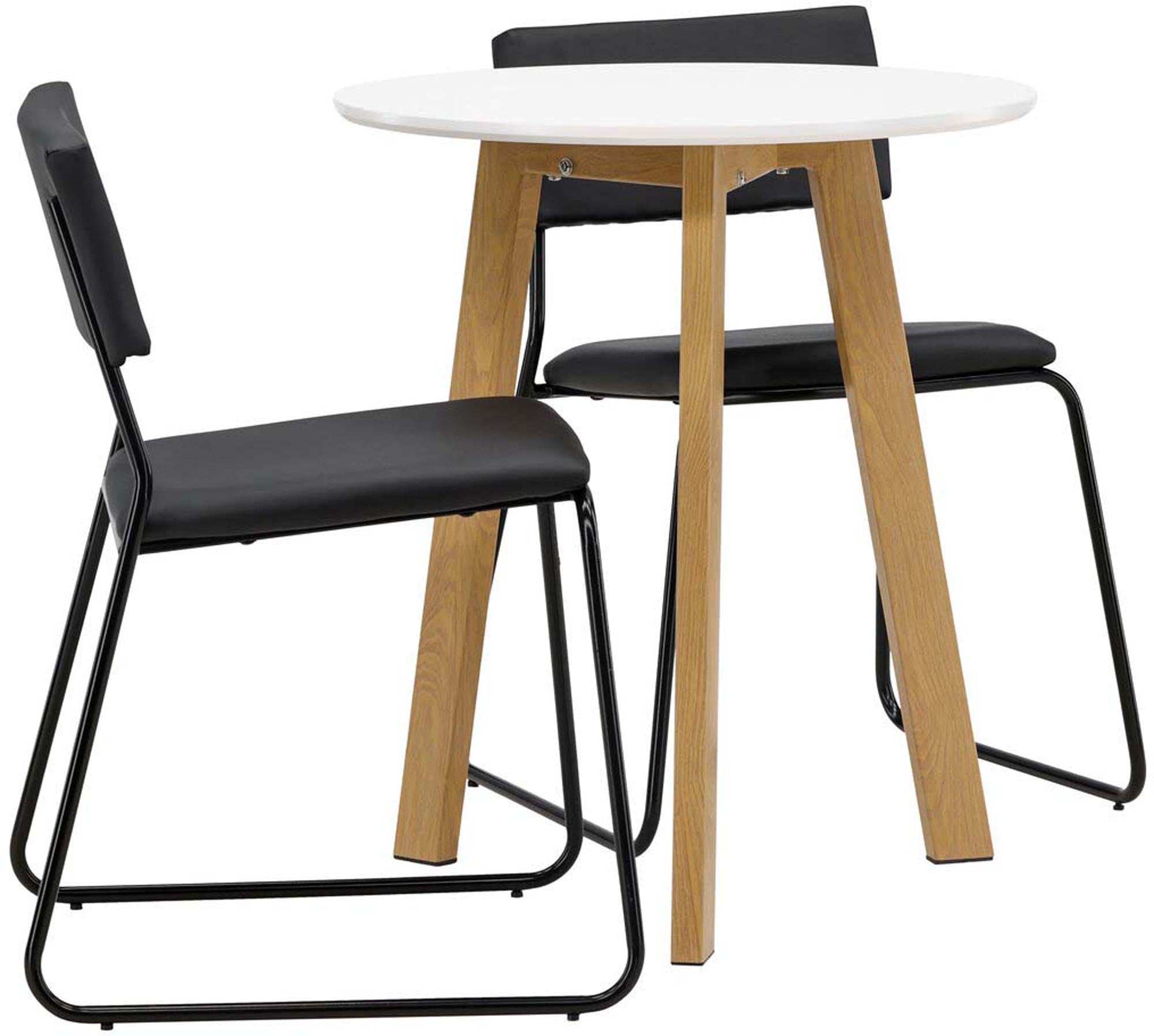 Stilvolles Esszimmerset Leonora + Kenth, ideal für kleine und große Räume. Hochwertige Materialien und modernes Design vereinen sich hier.