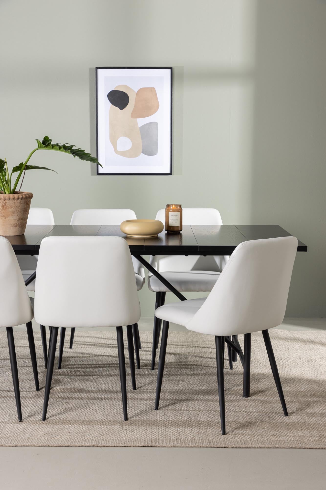 Astrid Esszimmerset 200cm: Stilvoller Komfort für Ihr Zuhause.