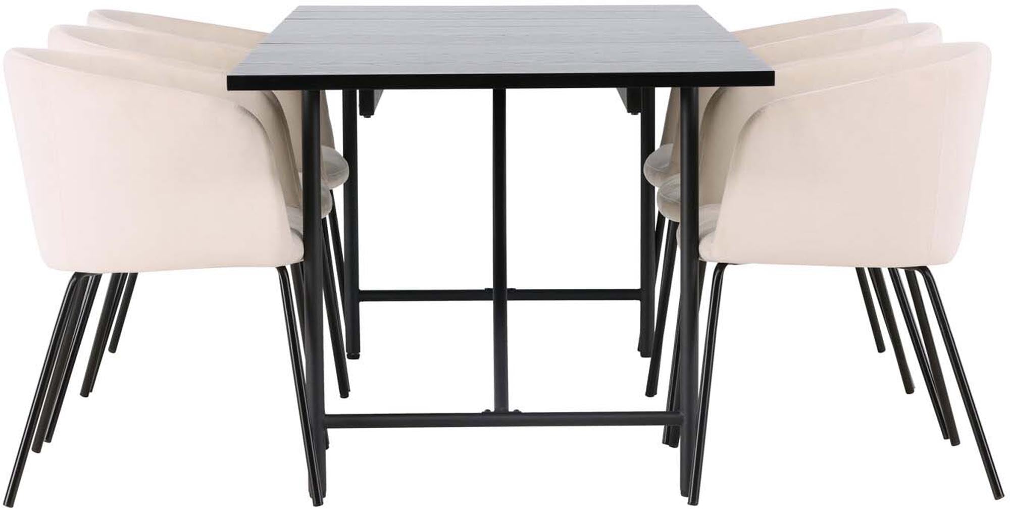 Astrid Esszimmerset + Berit: Skandinavisches Flair und Komfort für stilvolle Esszimmermomente. Ideal für gesellige Abende und festliche Anlässe.