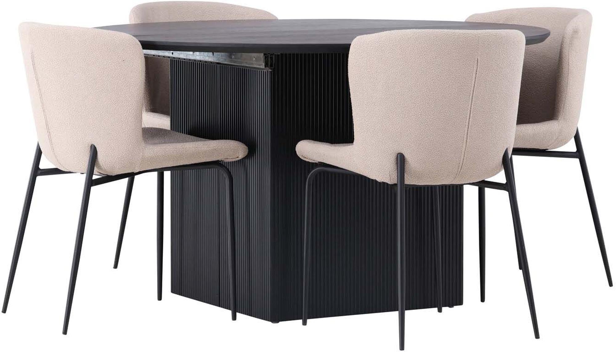 Modernes Esszimmerset Matilda + Modesto für gesellige Runden.