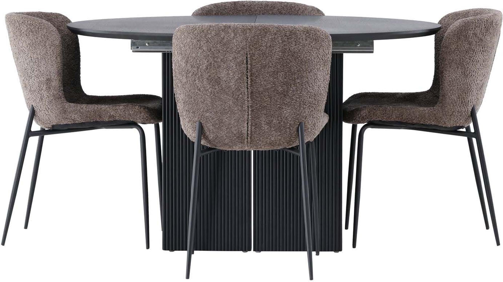 Stilvolles Esszimmerset Matilda + Modesto Tisch für 4 von Venture Home.