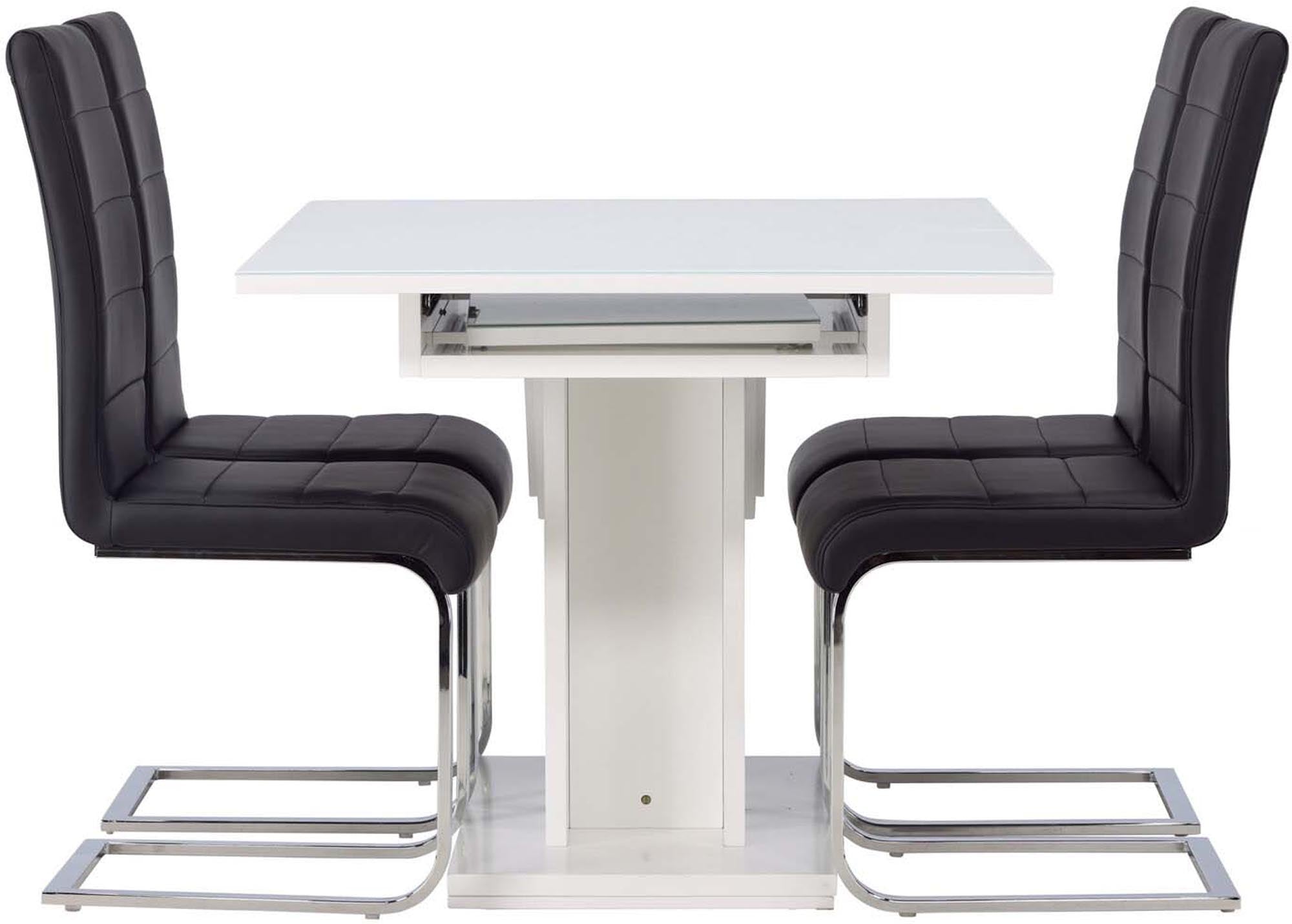 Pluto Esszimmerset: Stilvolles Design trifft auf Funktionalität. Ideal für gemütliche Mahlzeiten und festliche Anlässe.