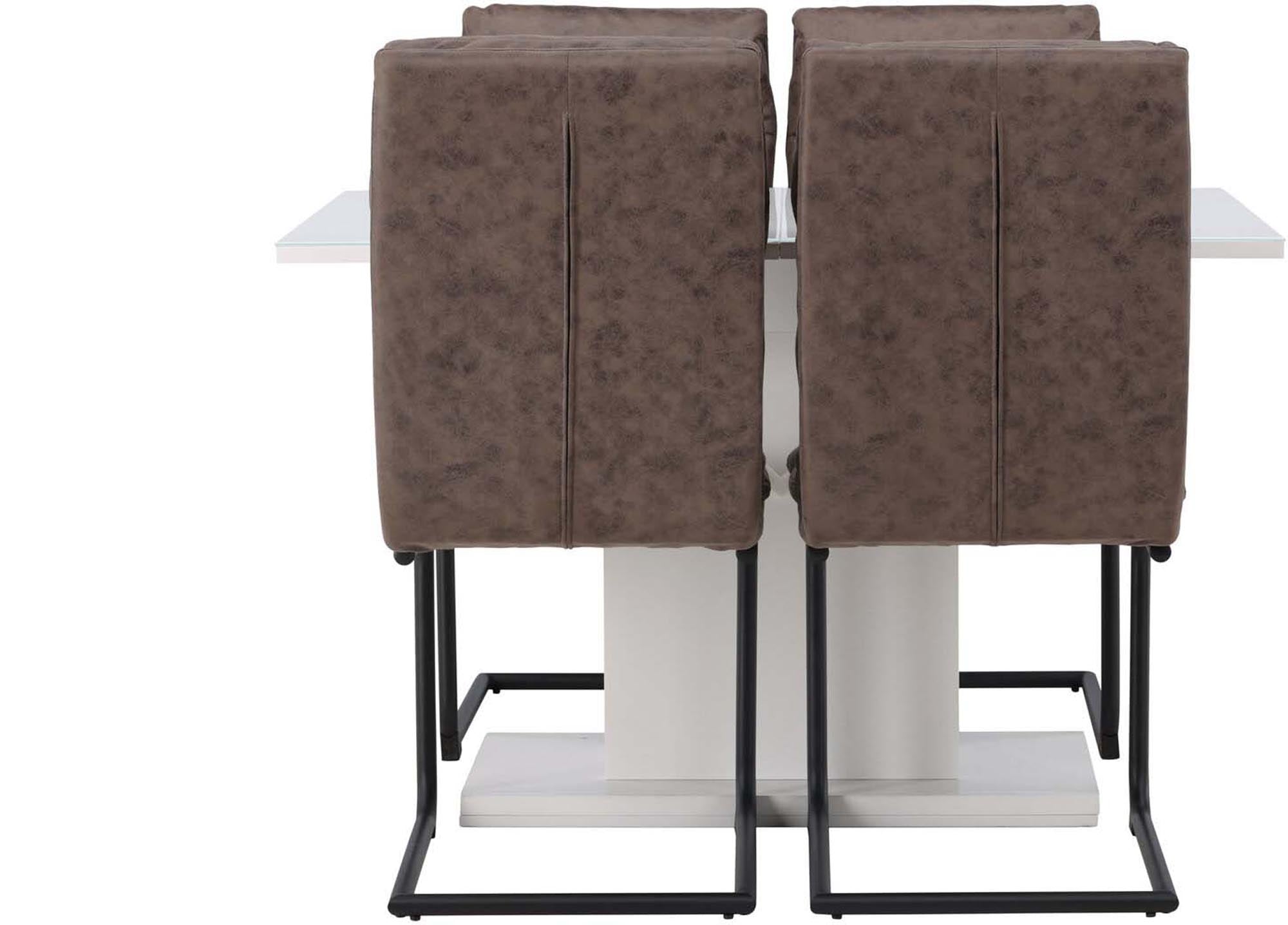 Entdecken Sie das Pluto Esszimmerset von Venture Home: ausziehbar, modern, stabil und perfekt für gesellige Runden. Ideal für Ihr Esszimmer!