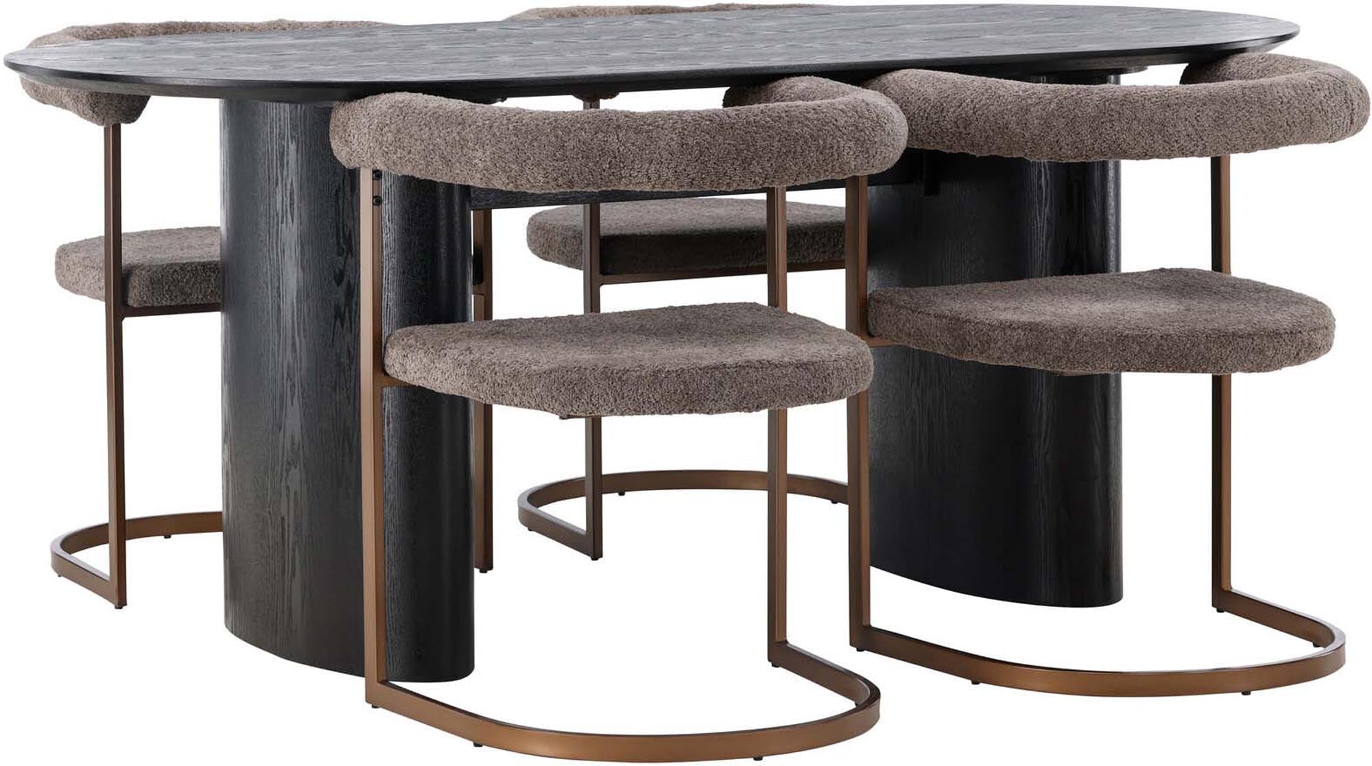 Isolde Esszimmerset: Zeitloses Design für stilvolle Essbereiche.