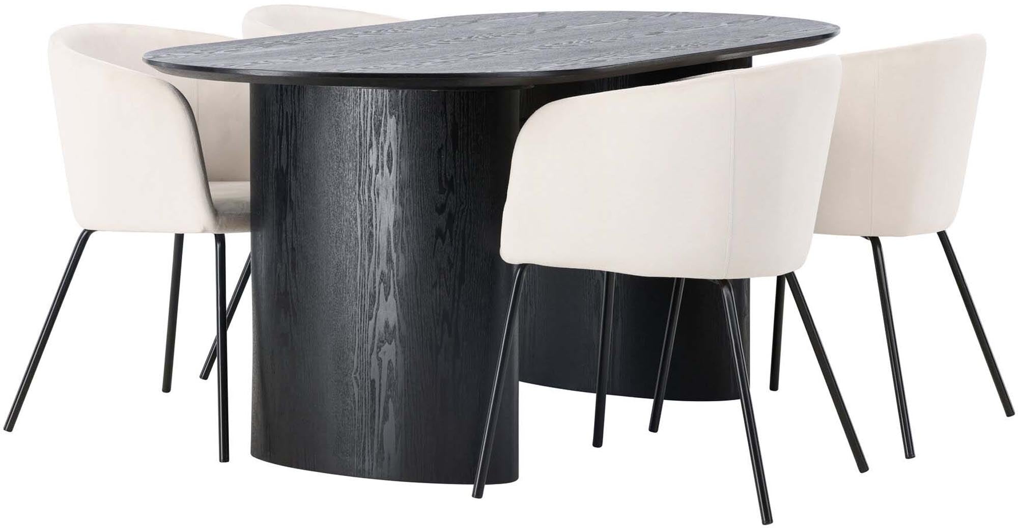 Isolde Set: Zeitloses Design für ein einladendes Esszimmer.