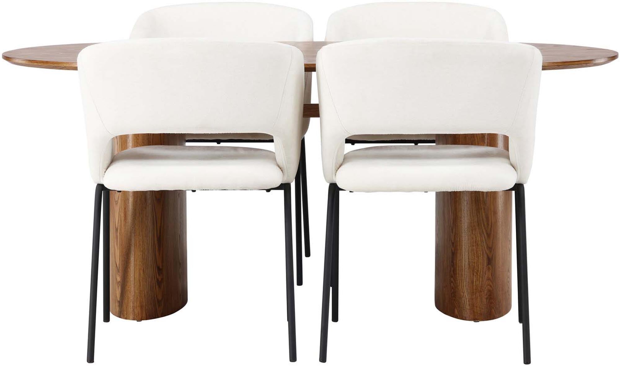 Entdecken Sie das Isolde Esszimmerset + Day 180cm/4St. von Venture Home – skandinavisches Design, hochwertige Materialien und Platz für unvergessliche Momente.