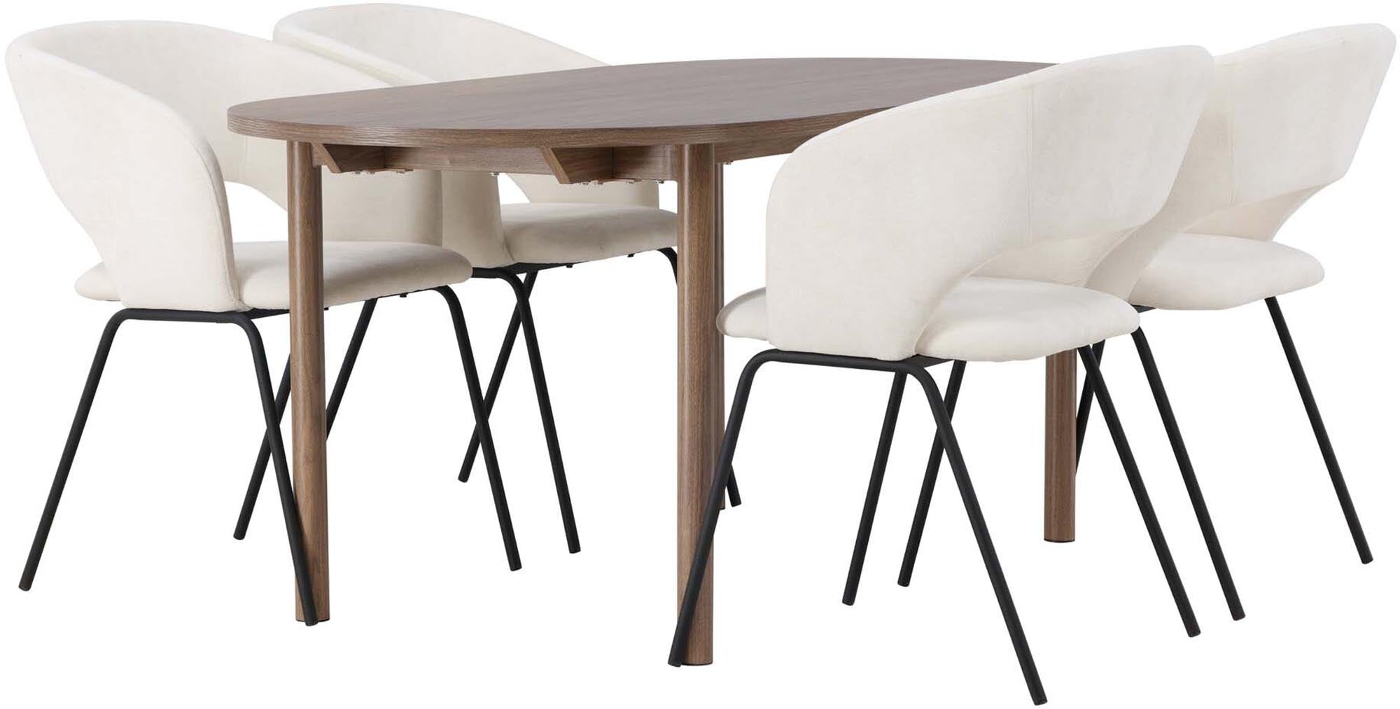 Elegantes Andy Esszimmerset 180cm für stilvolle Dinnerabende.