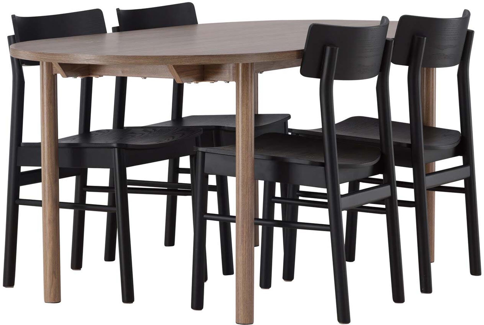 Stilvolles Andy Esszimmerset 180cm mit 4 Stühlen von Venture Home.