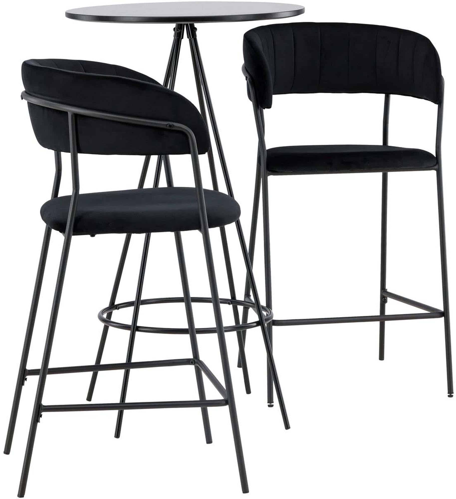 Entdecken Sie das Barset Bistro + Lui von Venture Home – skandinavisches Design trifft auf Funktionalität für stilvolle Momente.