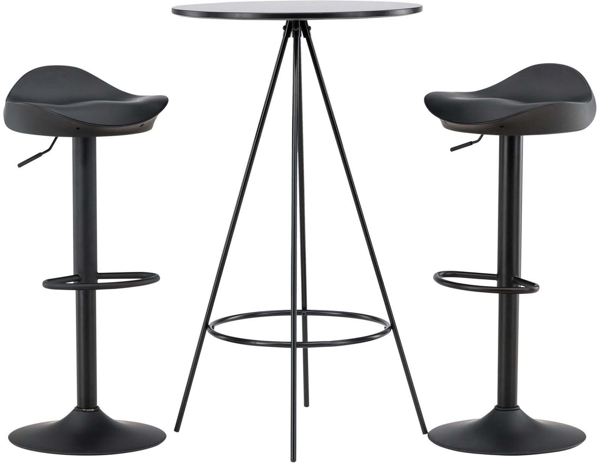 Entdecken Sie das stilvolle Barset Bistro + Adesto von Venture Home. Mit elegantem Design und robusten Materialien ideal für gesellige Runden.