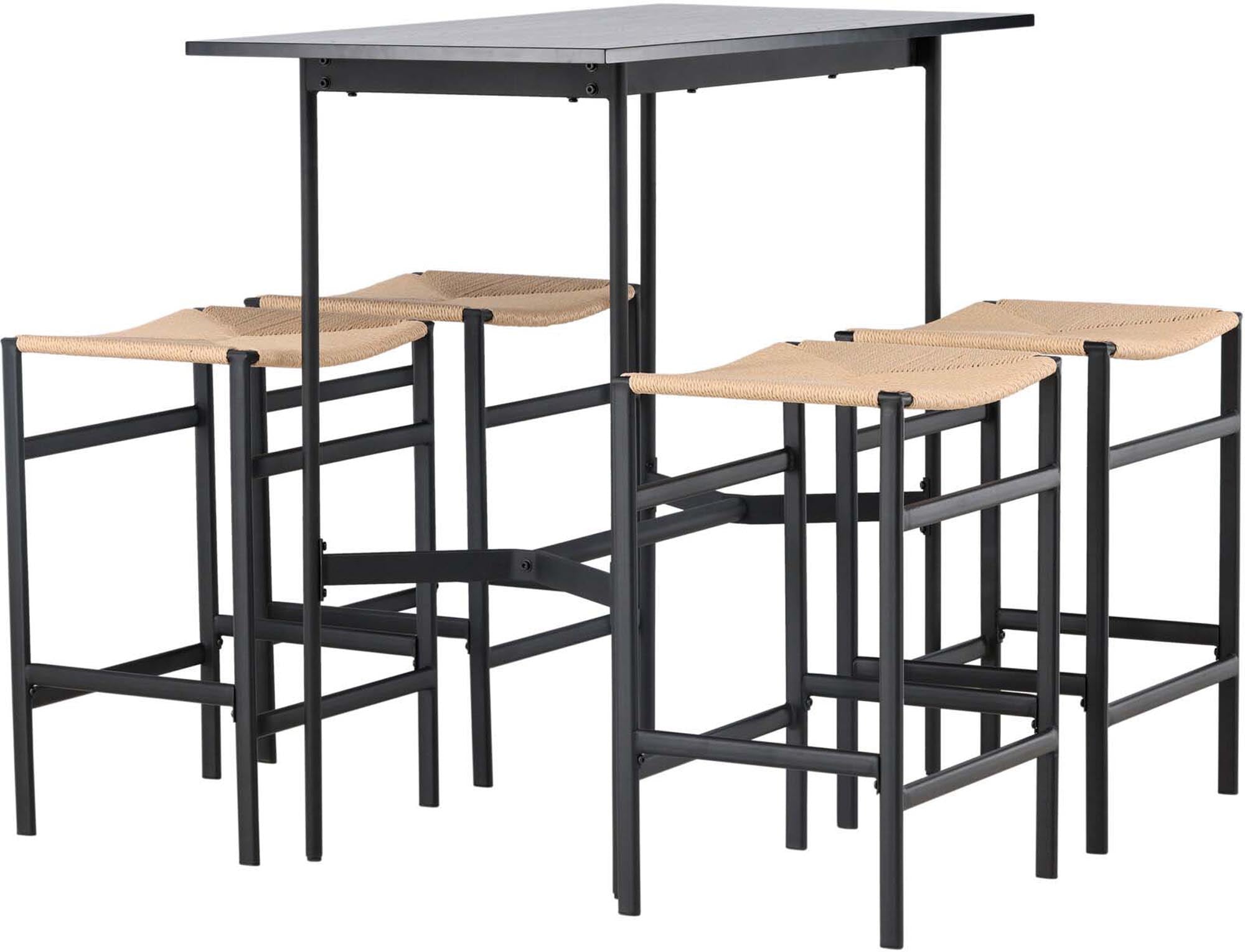 Elegantes Barset Rax + Polly: Ideal für zeitgemässe Wohnambiente.