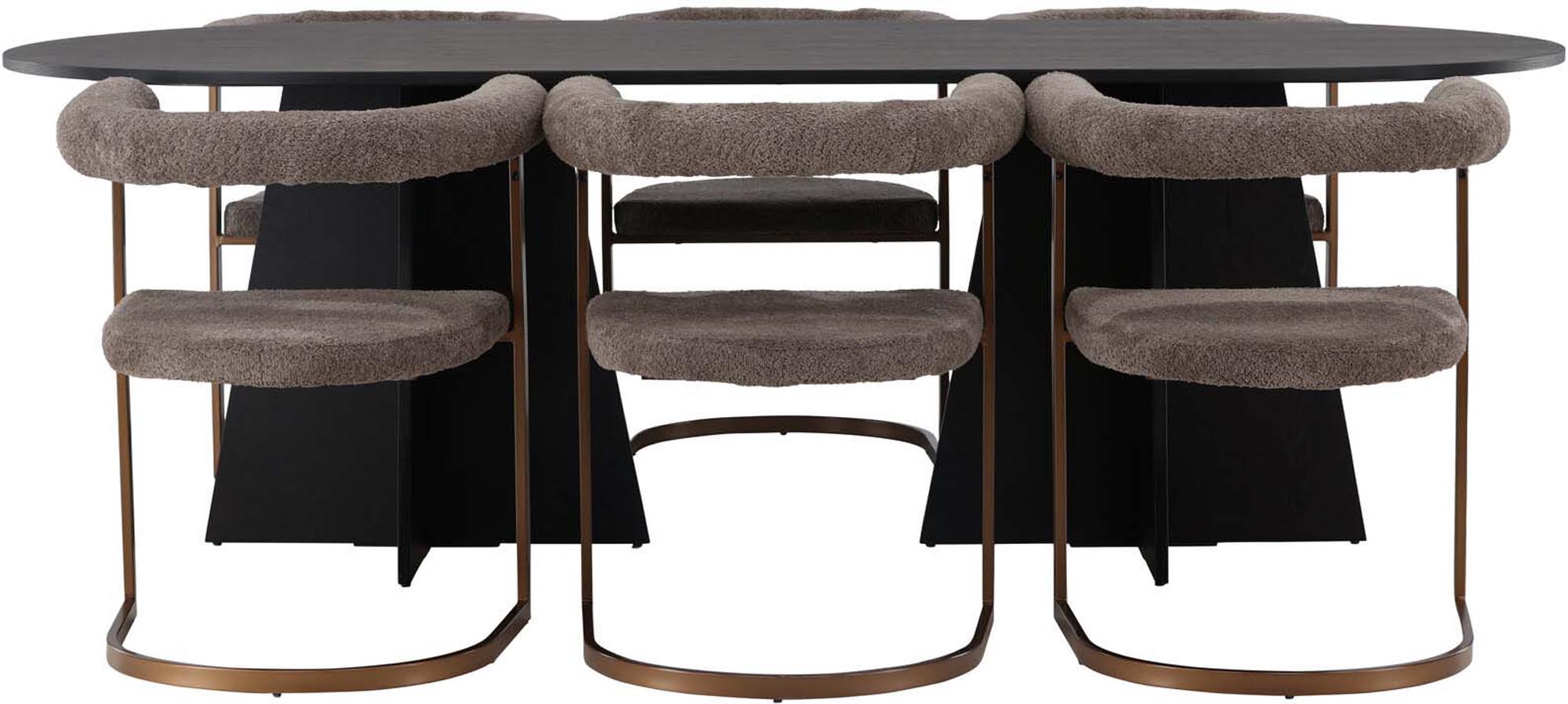 Entdecken Sie das Bootcut Esszimmerset + Morning 230cm/6St. von Venture Home – stilvoll, funktional und ideal für gesellige Abende. Hochwertige Materialien und modernes Design.