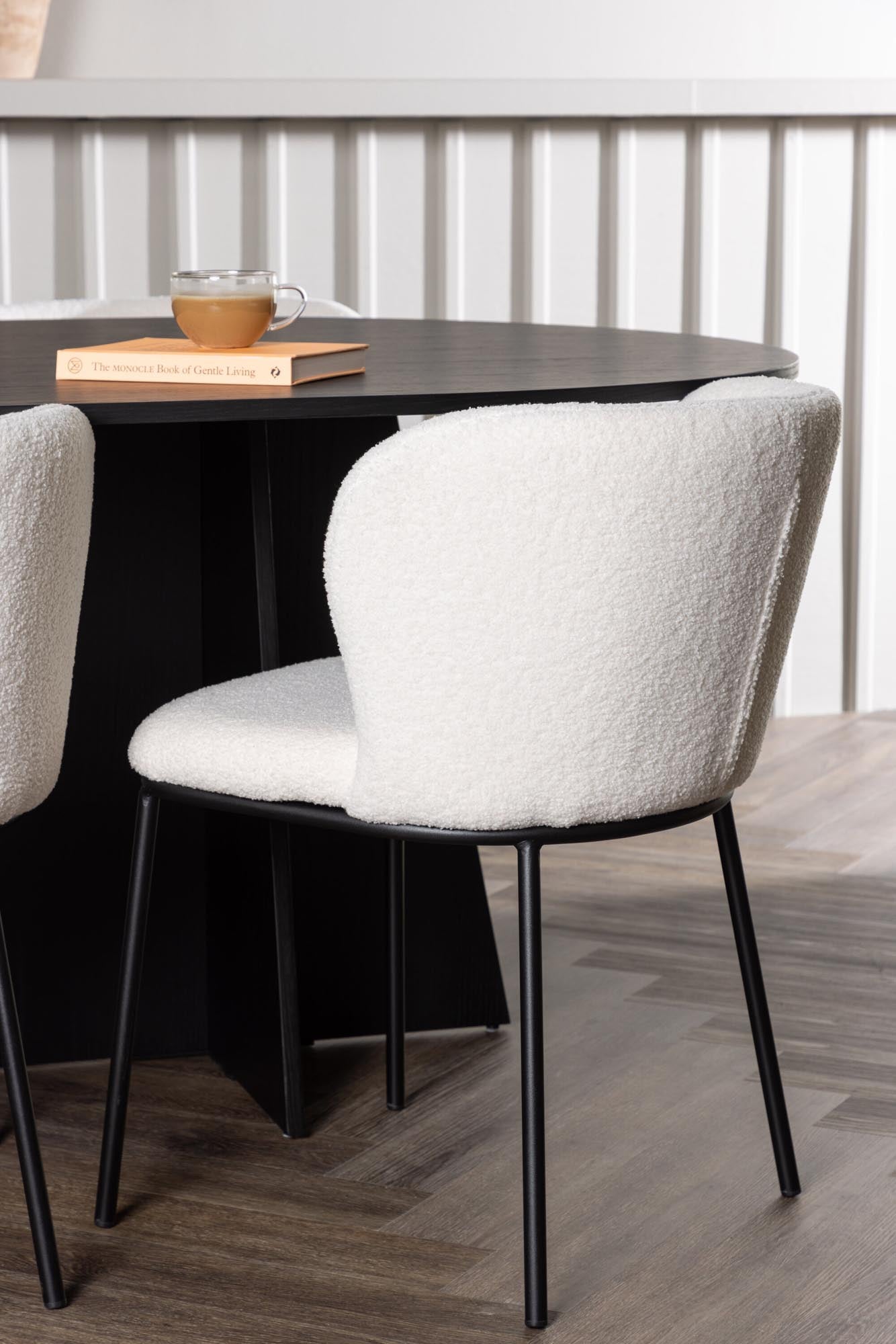 Elegantes Esszimmerset Bootcut + Edina 230cm für 6 von Venture Home.