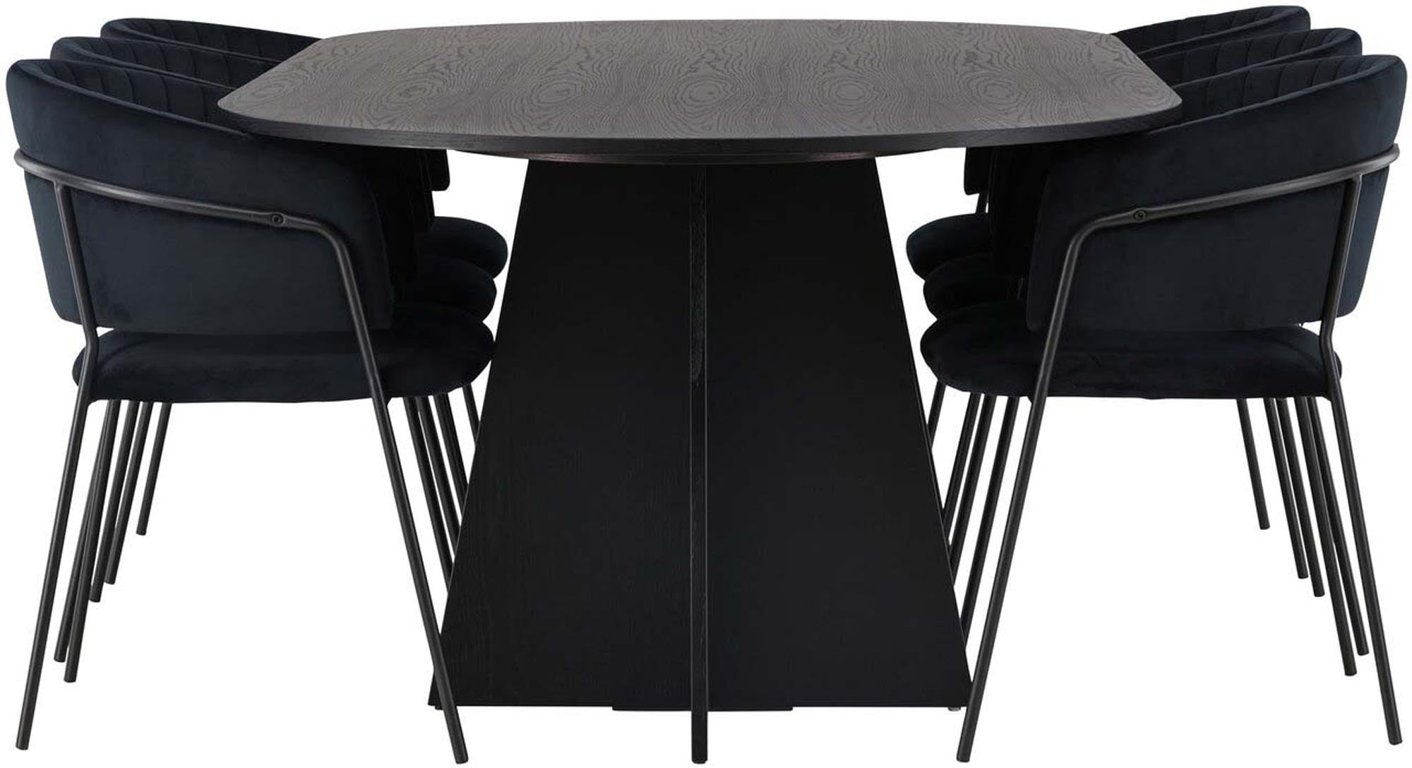 Elegantes Esszimmerset Bootcut + Selma 230cm von Venture Home.