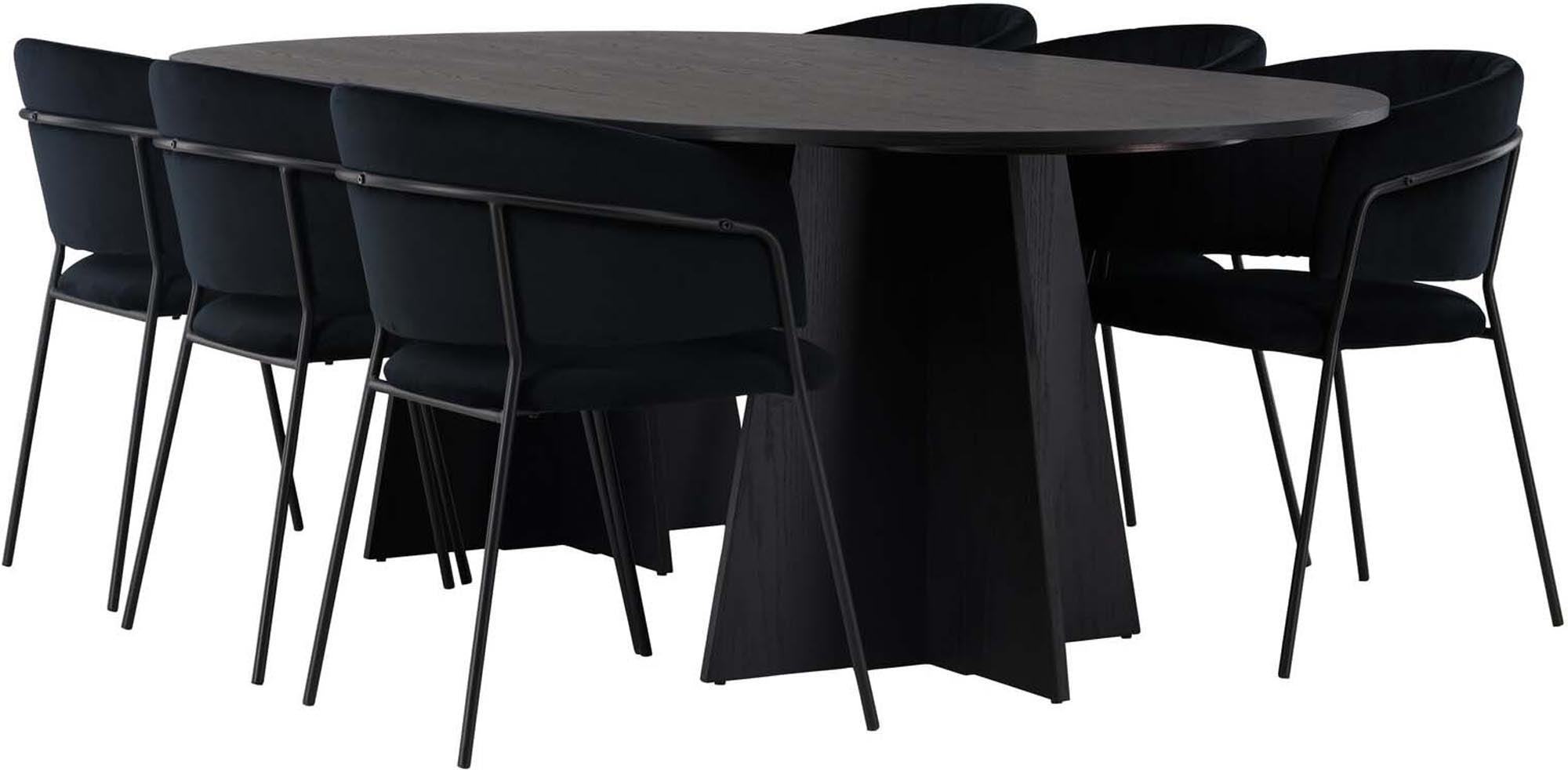 Modernes Esszimmerset Bootcut + Selma 230cm von Venture Home.