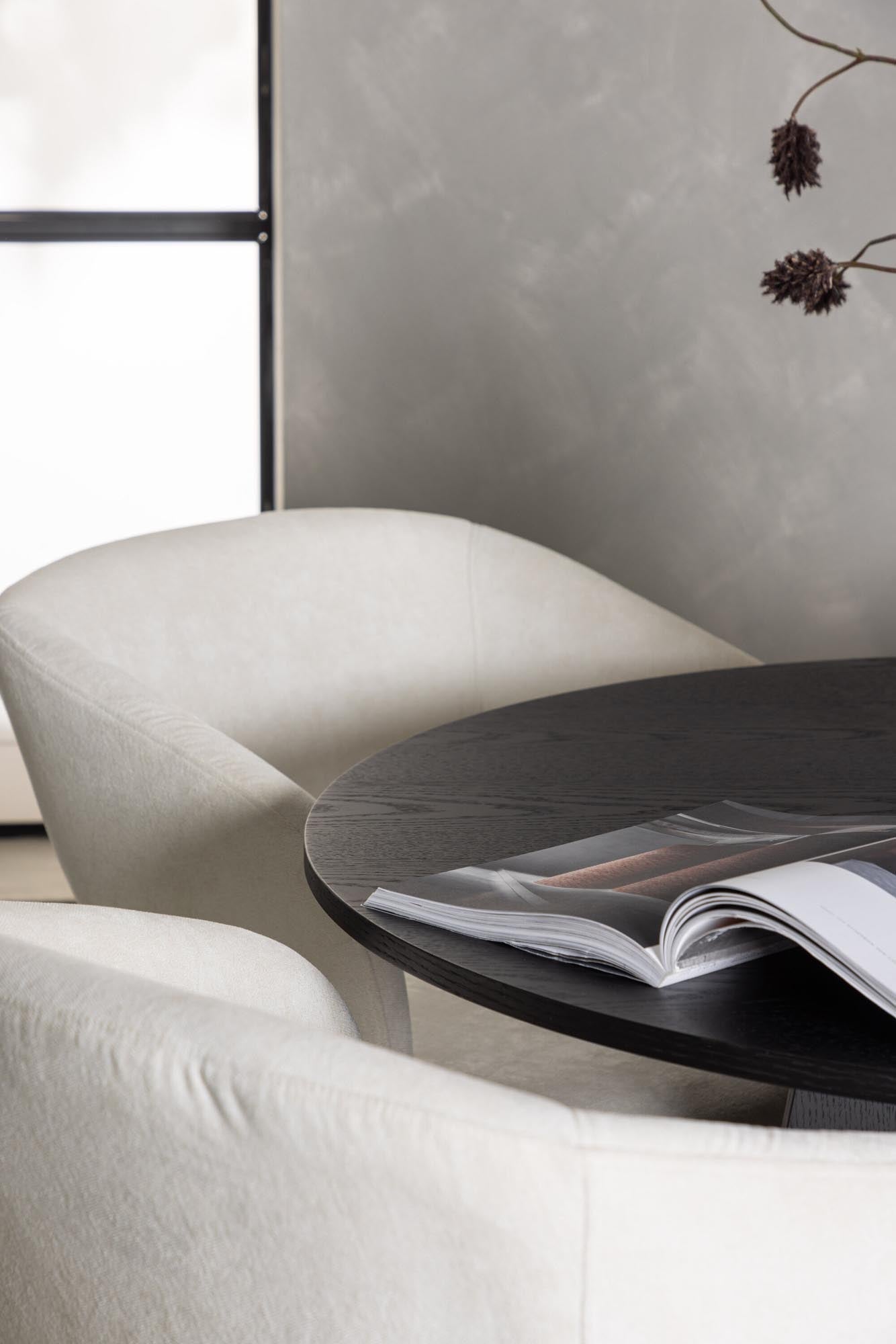 Modernes Bootcut Esszimmerset, Tisch 110cm, 4 Stühle, Venture Home.