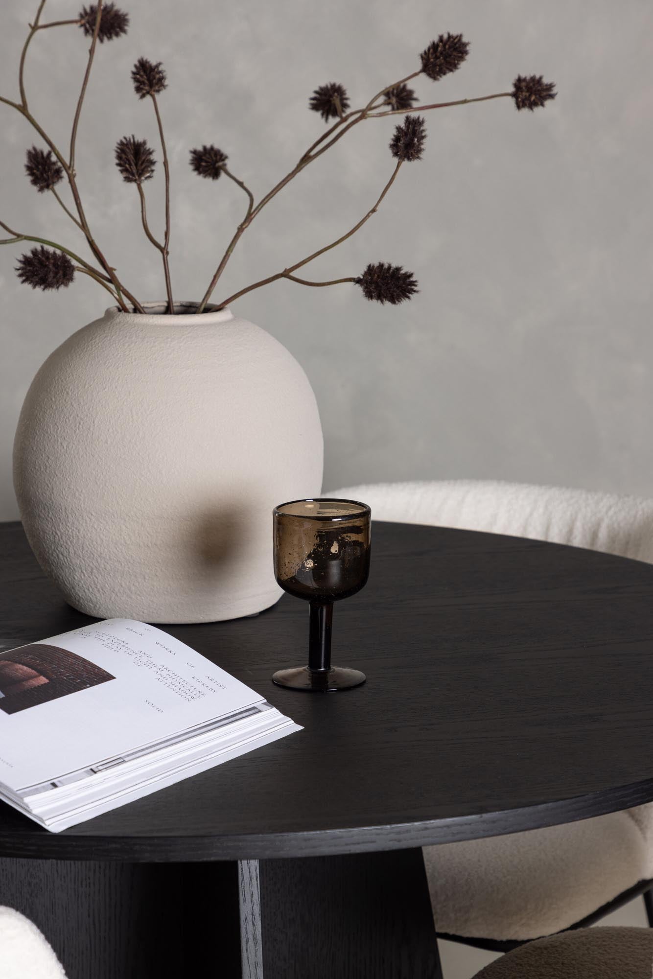 Modernes Esszimmerset Bootcut + Edina, 110cm Tisch, 4 Stühle.