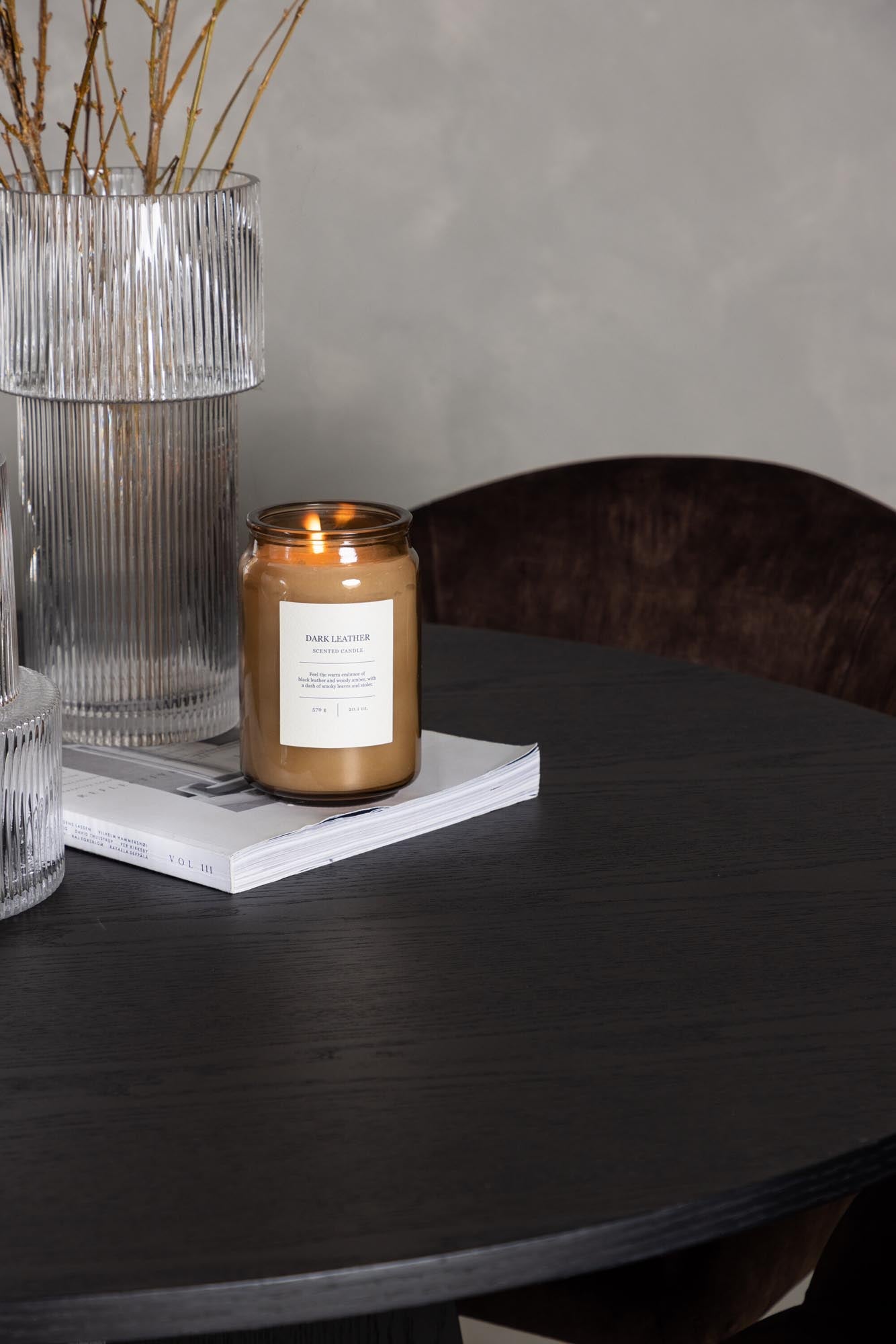 Modernes Bootcut Esszimmerset Ø110cm für stilvolle Abende.