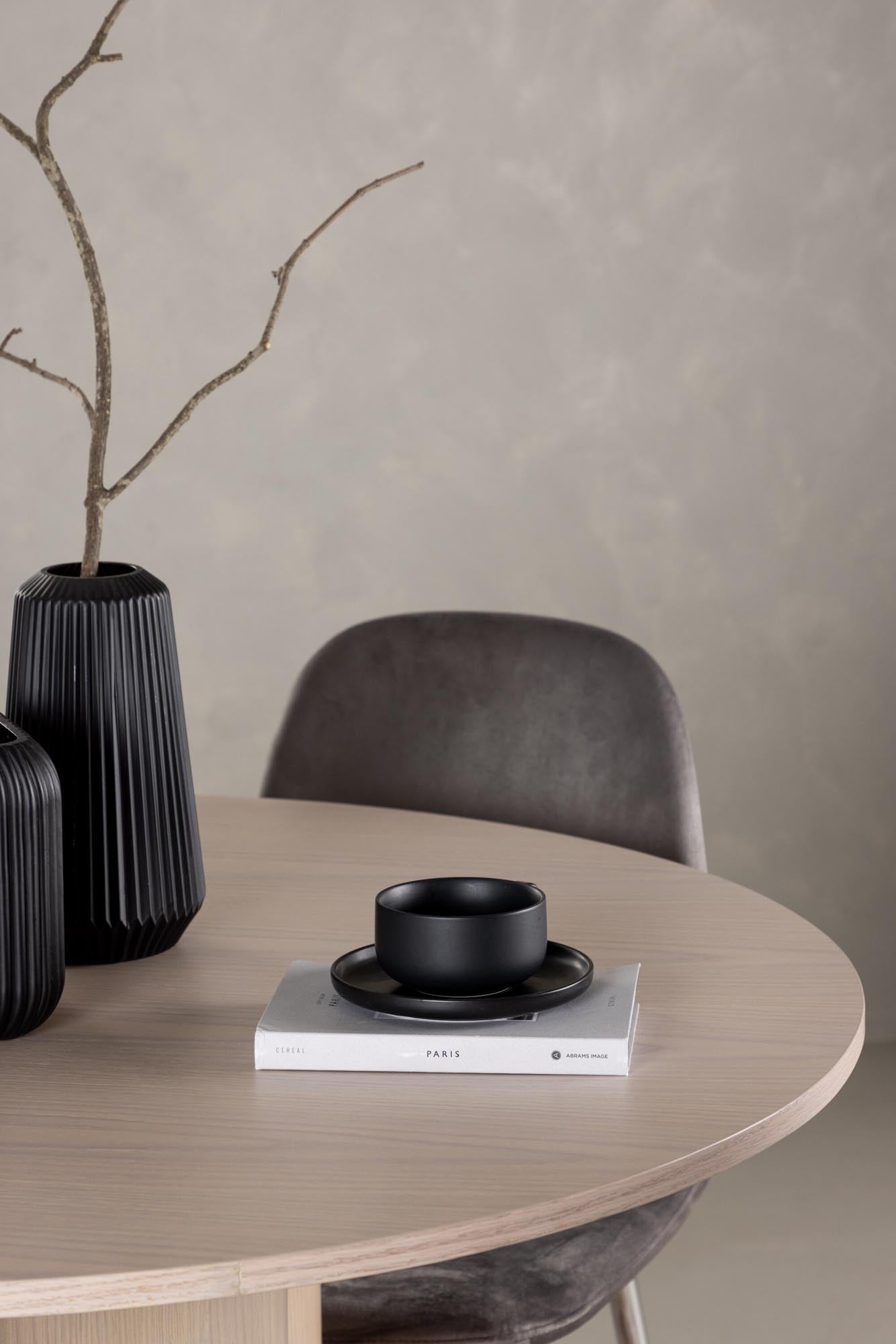 Modernes Olivia Esszimmerset mit rundem Tisch für 4 von Venture Home.