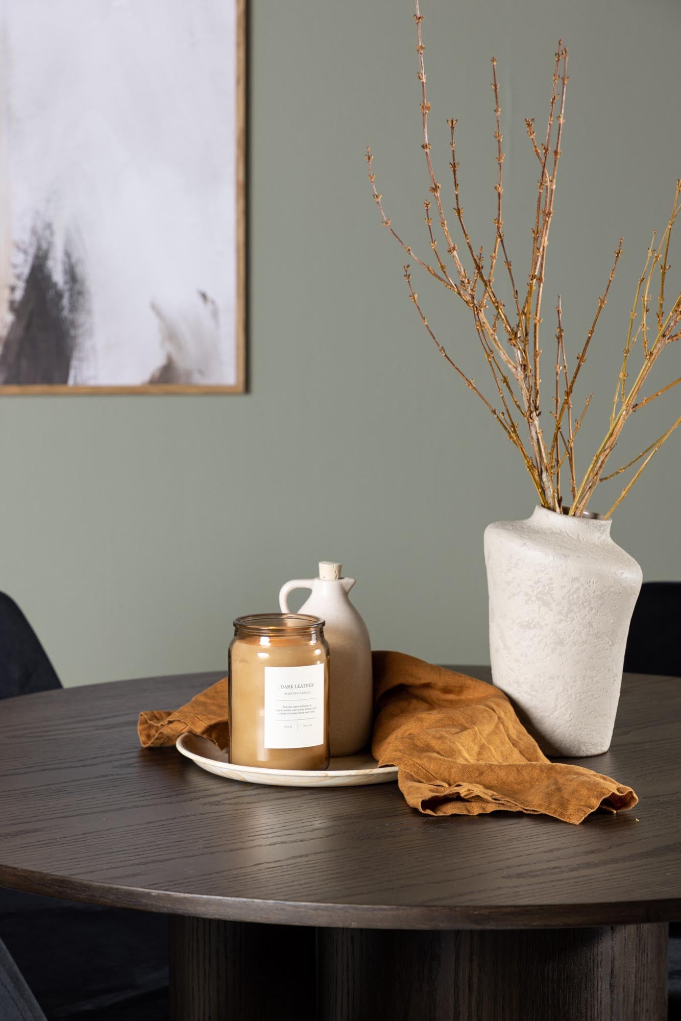 Modernes Olivia Esszimmerset, 110cm, 4 Stühle, von Venture Home.