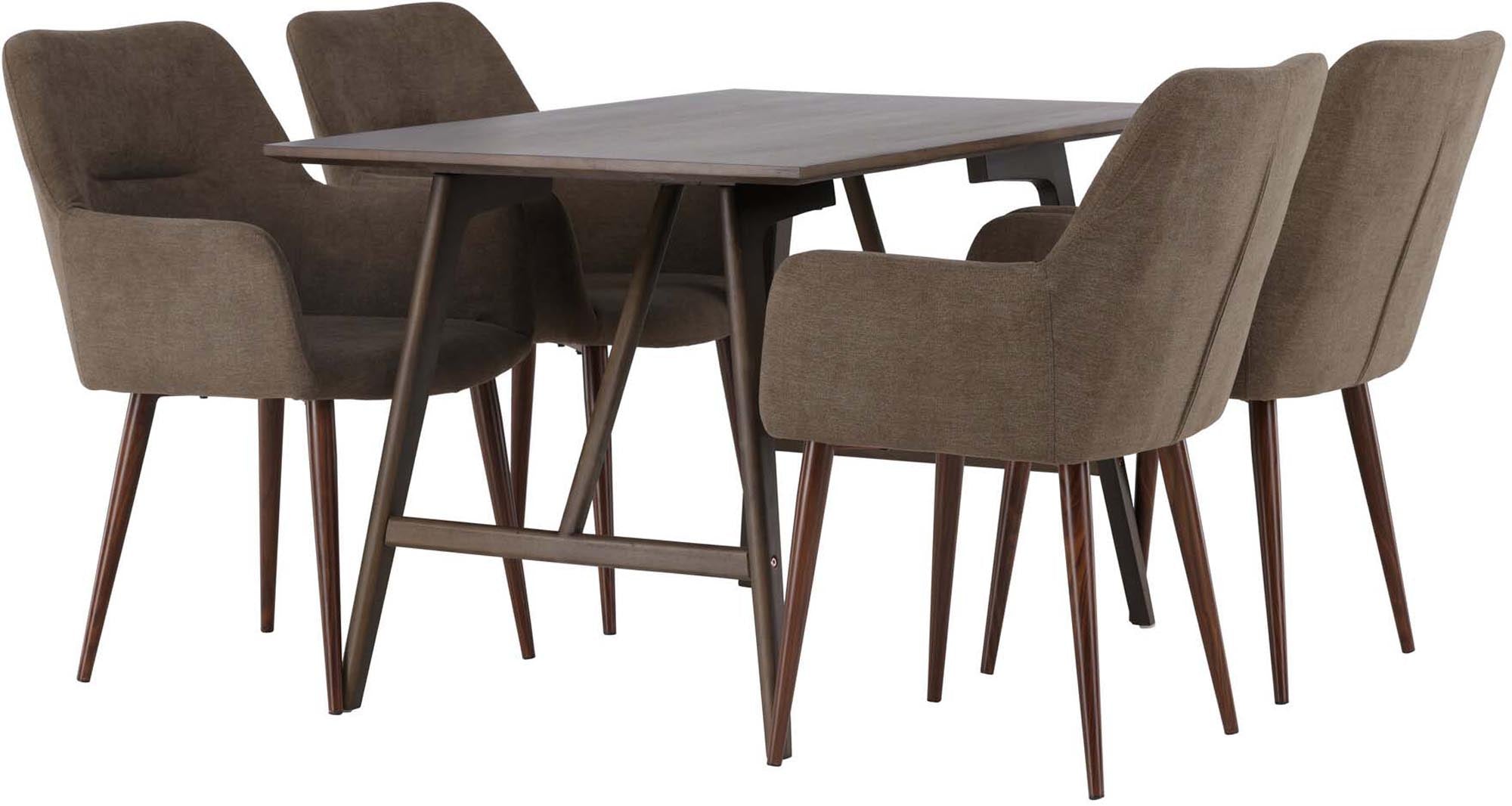 Stilvolles Kaseindon Esszimmerset mit robustem Esstisch und bequemen Tomorrow-Stühlen – perfekt für einladende Esszimmer und gesellige Abende.