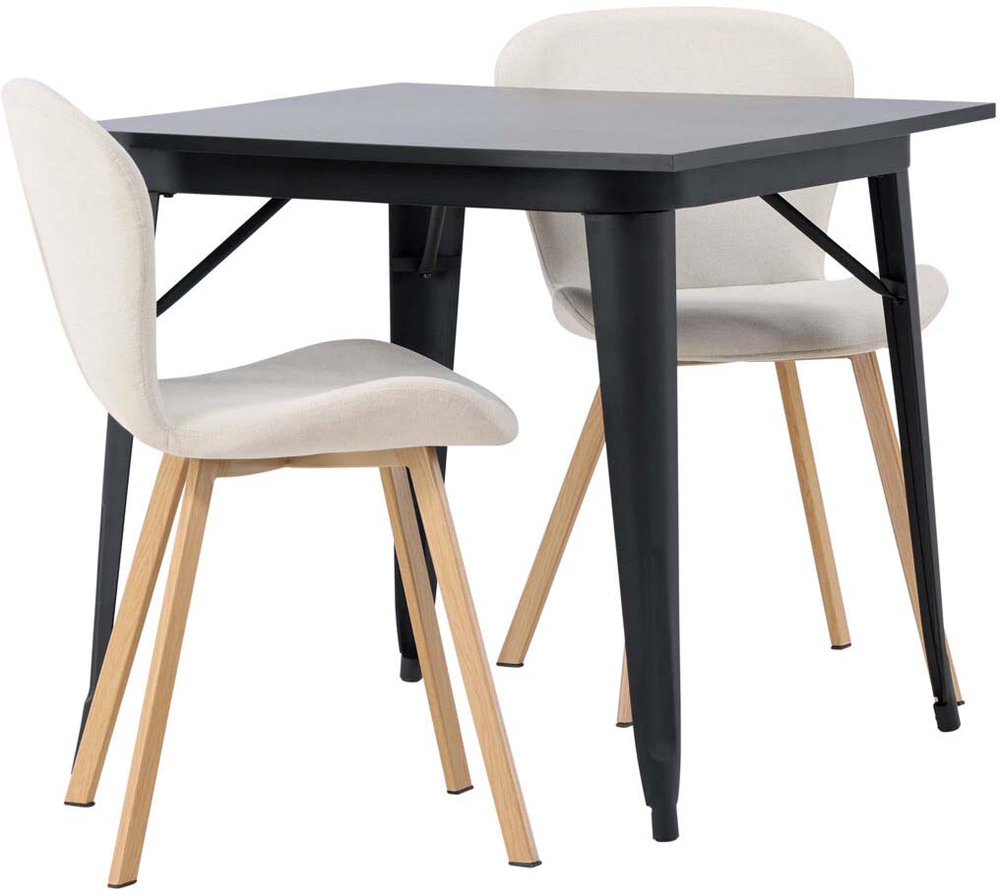 Elegantes Tempe Esszimmerset mit 80cm Lilja Stühlen von Venture Home.