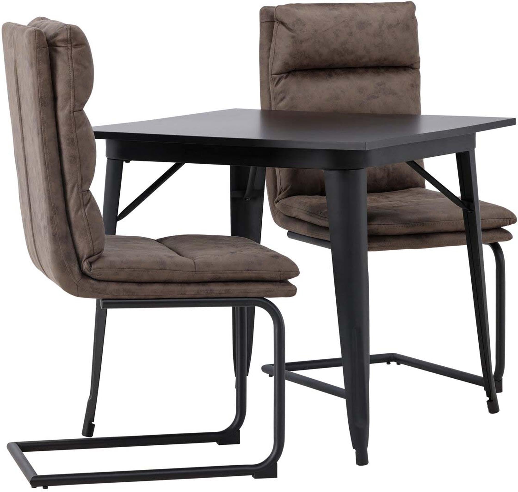 Modernes Tempe Esszimmerset mit 2 Zizo Stühlen von Venture Home.