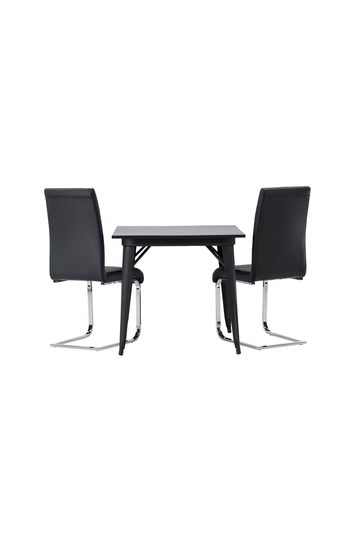 Tempe Esszimmerset + Tempo 80cm/2St. in Schwarzgrau präsentiert im Onlineshop von KAQTU Design AG. Esszimmerset ist von Venture Home