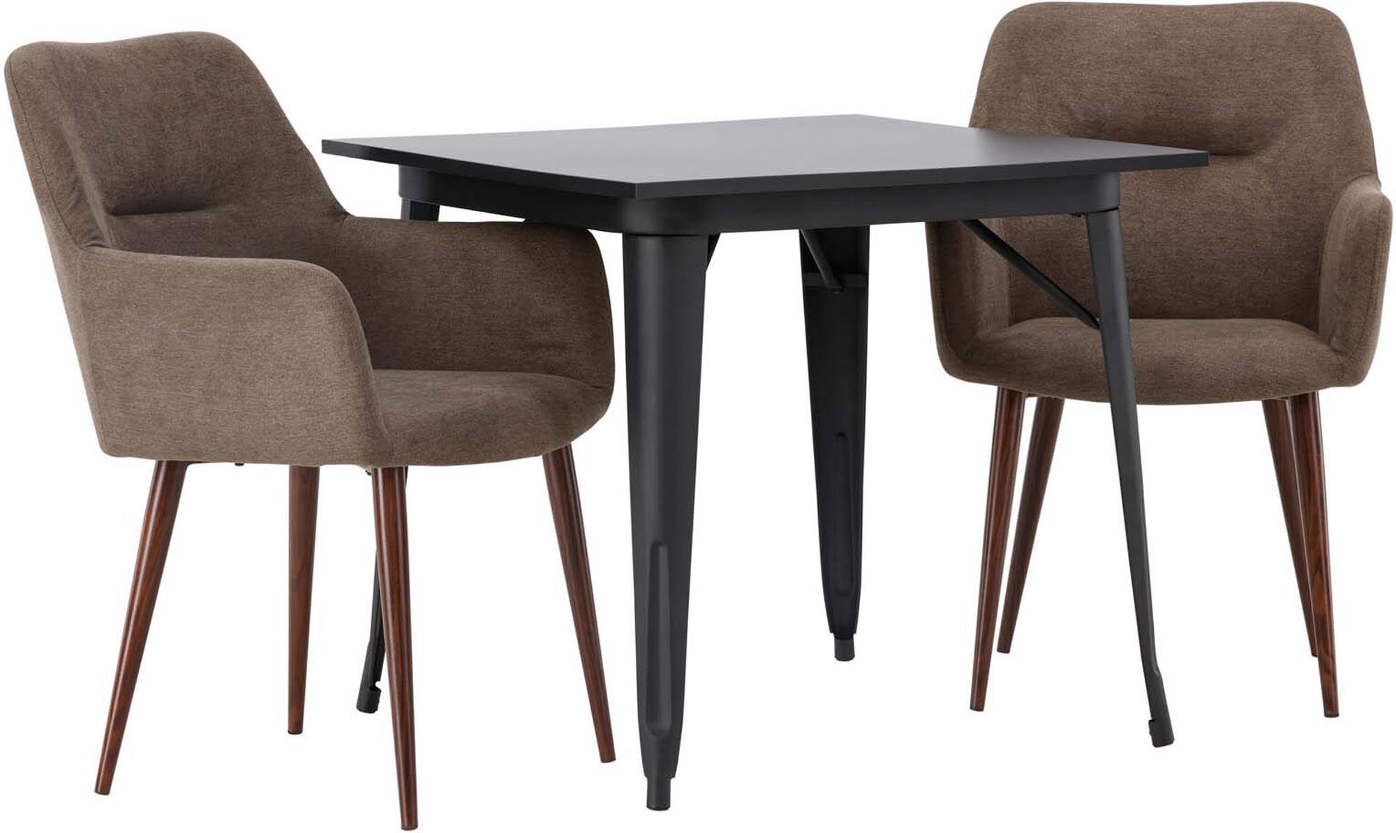 Modernes Tempe Esszimmerset, 80cm, 2 Stühle, von Venture Home.