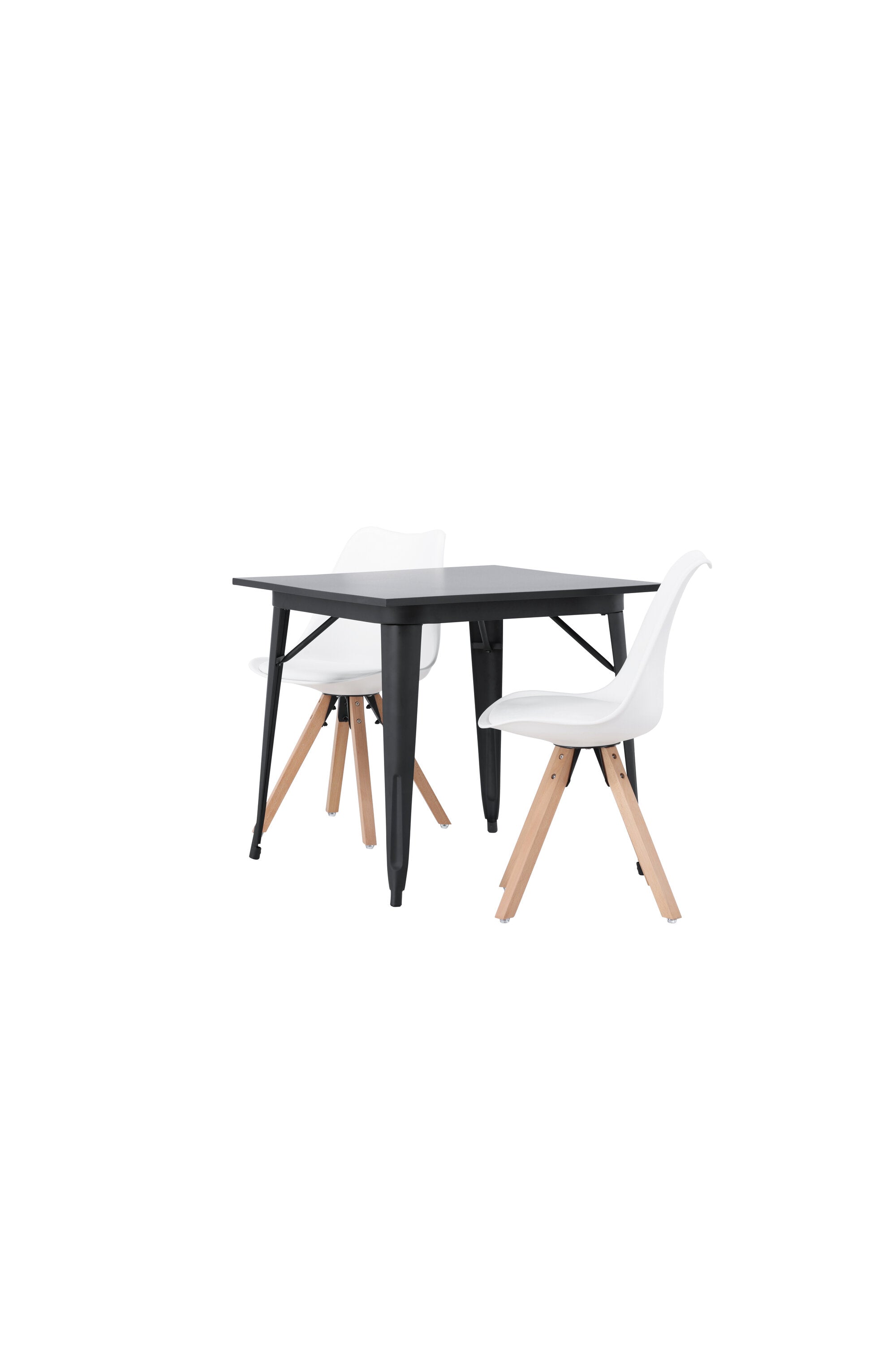 Tempe Esszimmerset + Zeno 80cm/2St. in Natur, Weiss präsentiert im Onlineshop von KAQTU Design AG. Esszimmerset ist von Venture Home