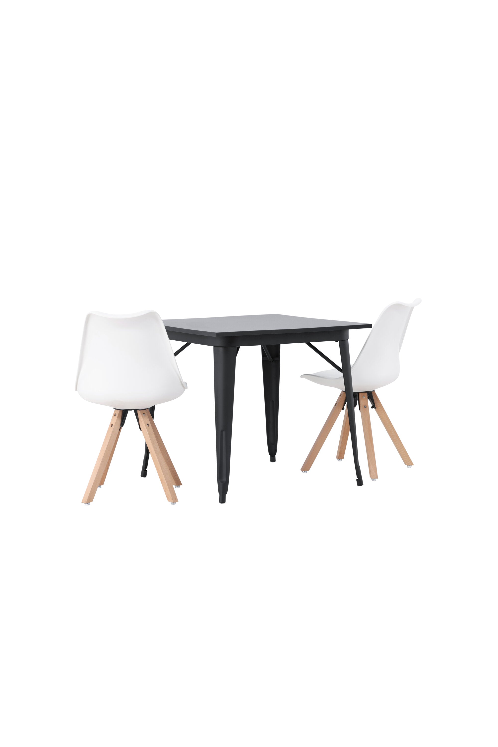 Tempe Esszimmerset + Zeno 80cm/2St. in Natur, Weiss präsentiert im Onlineshop von KAQTU Design AG. Esszimmerset ist von Venture Home