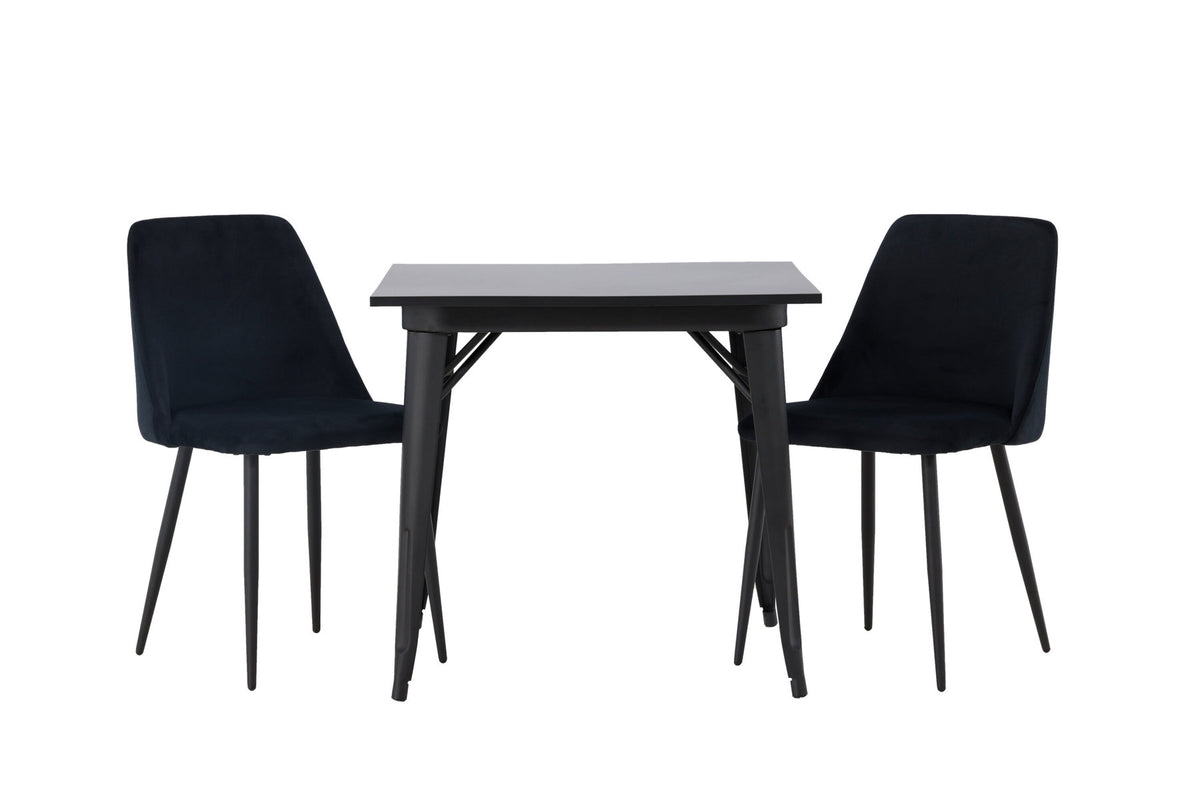 Tempe Esszimmerset + Night 80cm/2St. in Schwarz präsentiert im Onlineshop von KAQTU Design AG. Esszimmerset ist von Venture Home