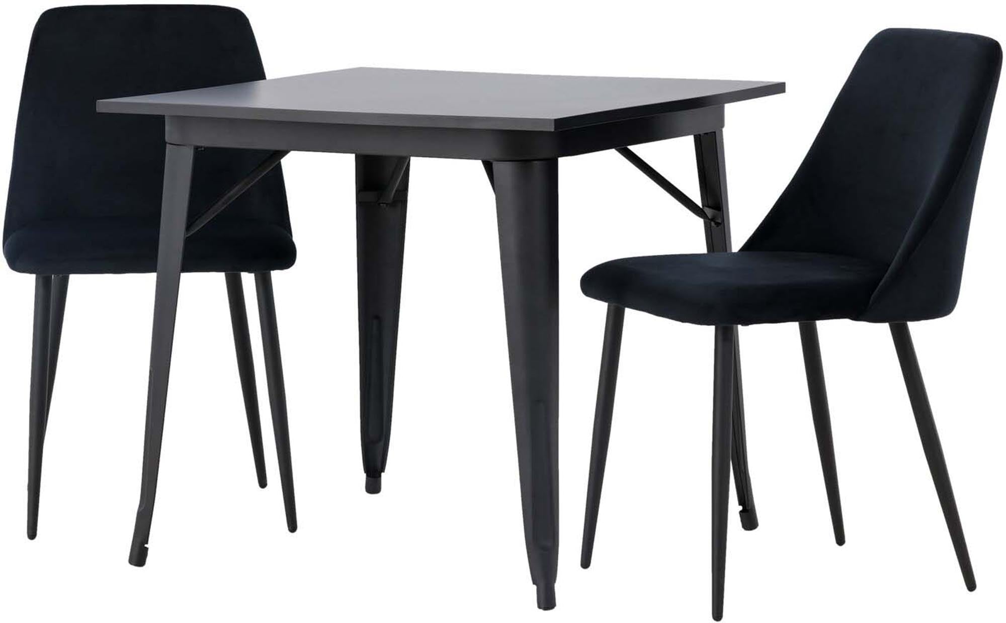 Erleben Sie das elegante Tempe Esszimmerset + Night 80cm von Venture Home – perfekt für kompakte Küchen und stilvolle Essbereiche.