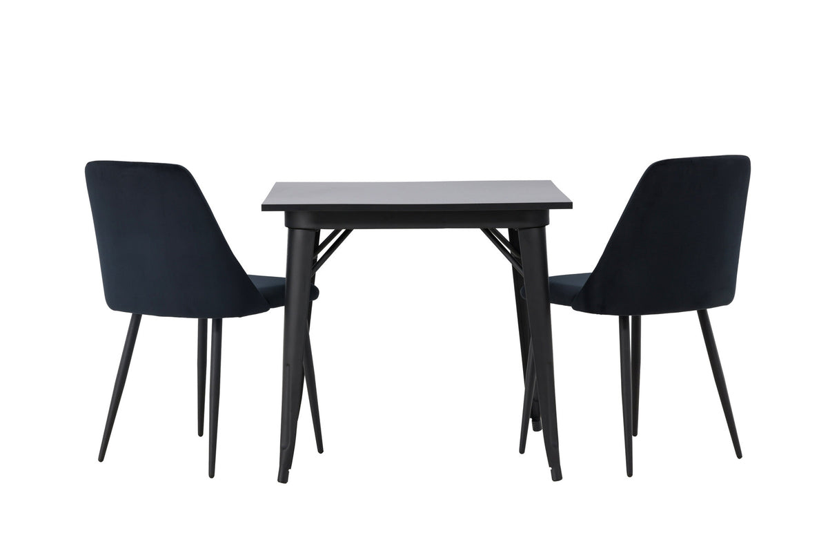 Tempe Esszimmerset + Night 80cm/2St. in Schwarz präsentiert im Onlineshop von KAQTU Design AG. Esszimmerset ist von Venture Home