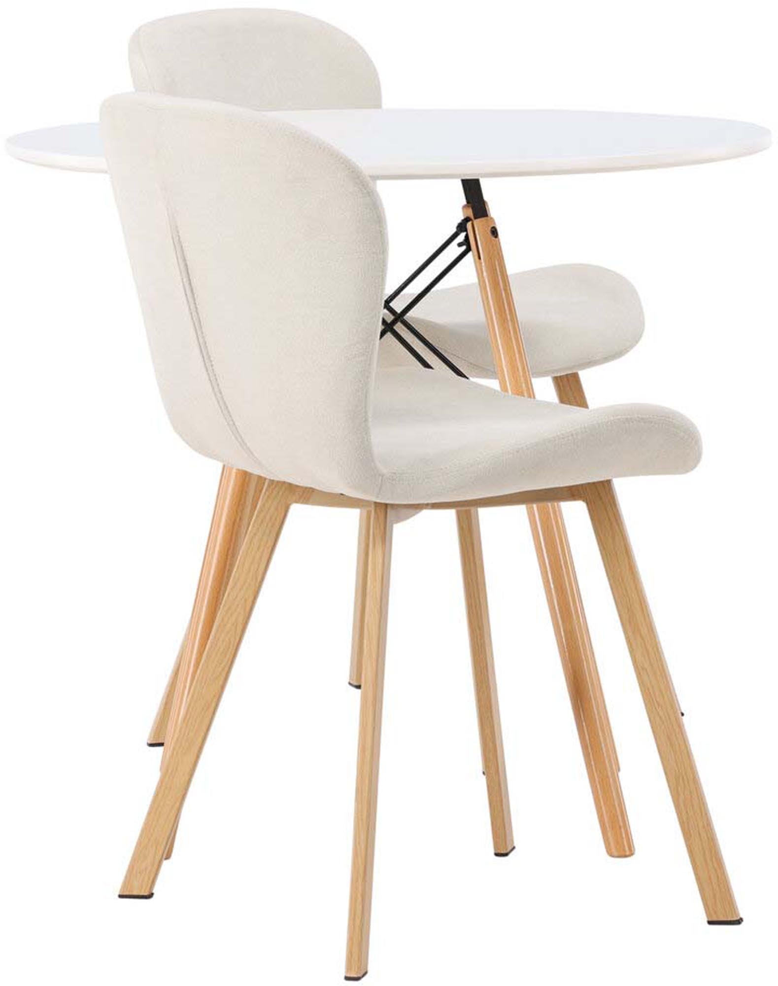 Kompaktes Danburi Esszimmerset mit Lilja Tisch für moderne Räume.