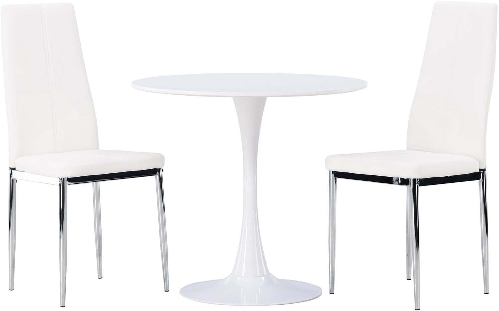 Stilvolles Hamden Esszimmerset + Pastill, ideal für kleine Räume.