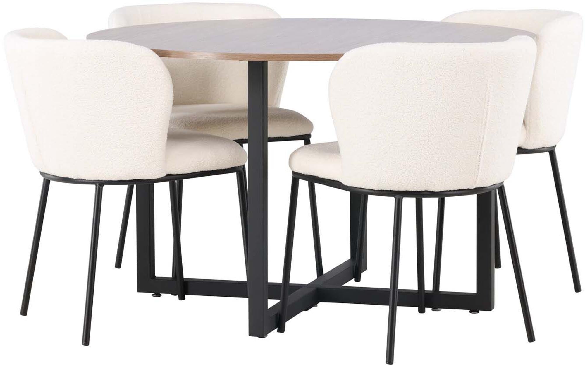 Stilvolles Durango Esszimmerset mit Edina Tisch für moderne Räume.