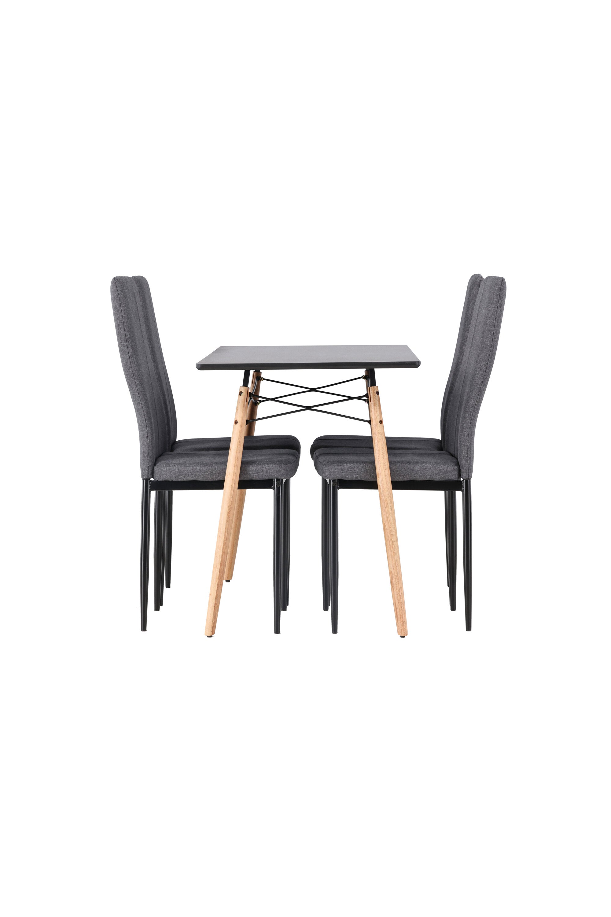 Danburi Esszimmerset + Petra ⌀80cm/4St. in Dunkelgrau präsentiert im Onlineshop von KAQTU Design AG. Esszimmerset ist von Venture Home