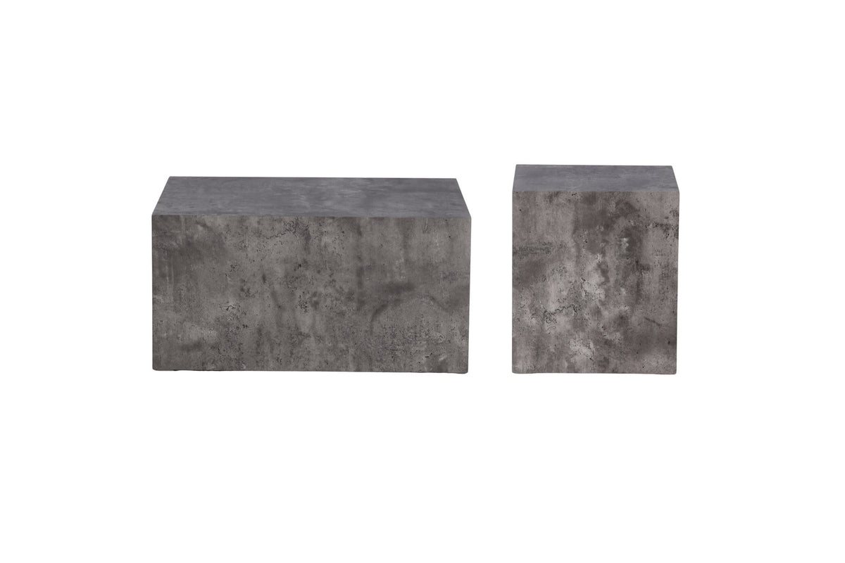 York Coffee Tisch High in Grau präsentiert im Onlineshop von KAQTU Design AG. Beistelltisch ist von Venture Home