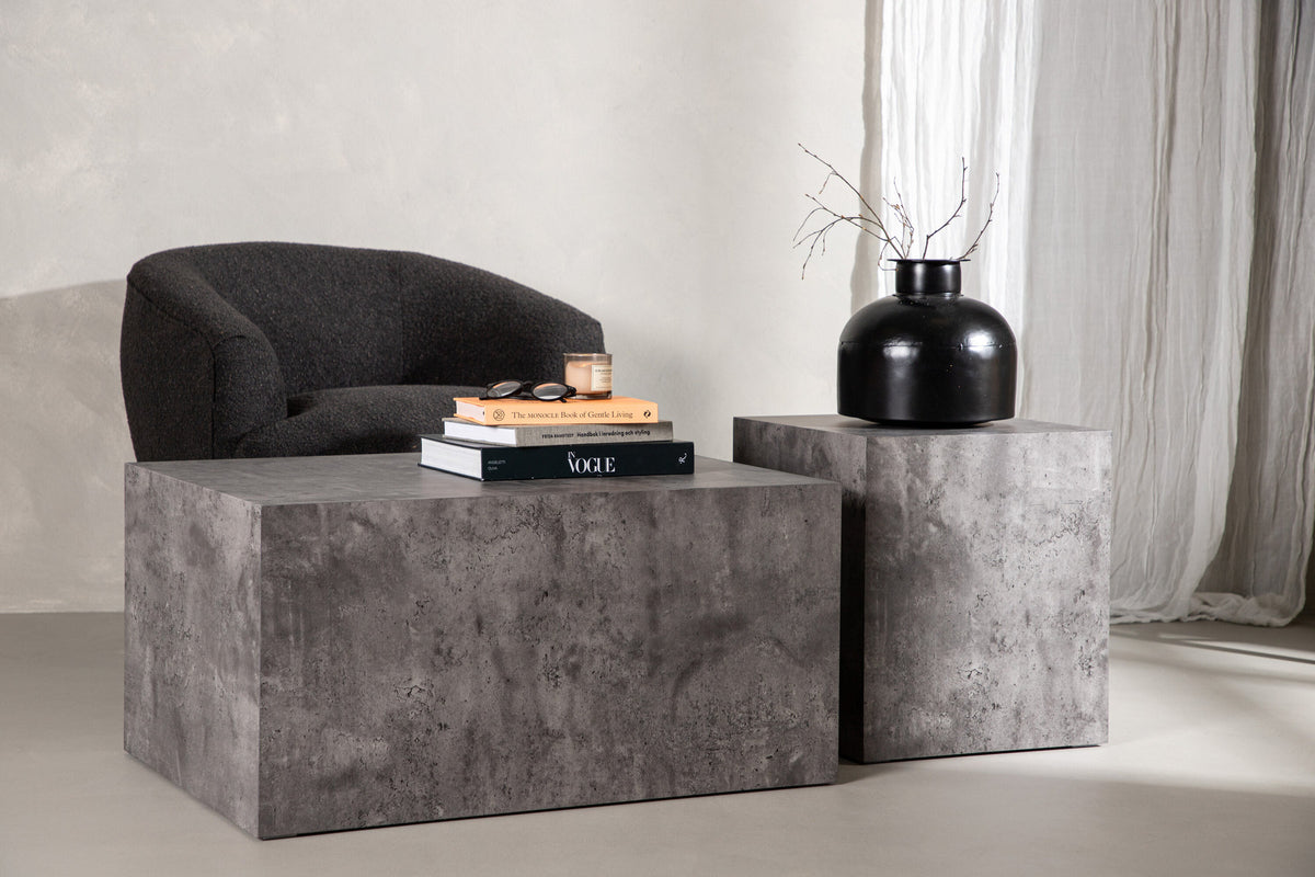 York Coffee Tisch High in Grau präsentiert im Onlineshop von KAQTU Design AG. Beistelltisch ist von Venture Home