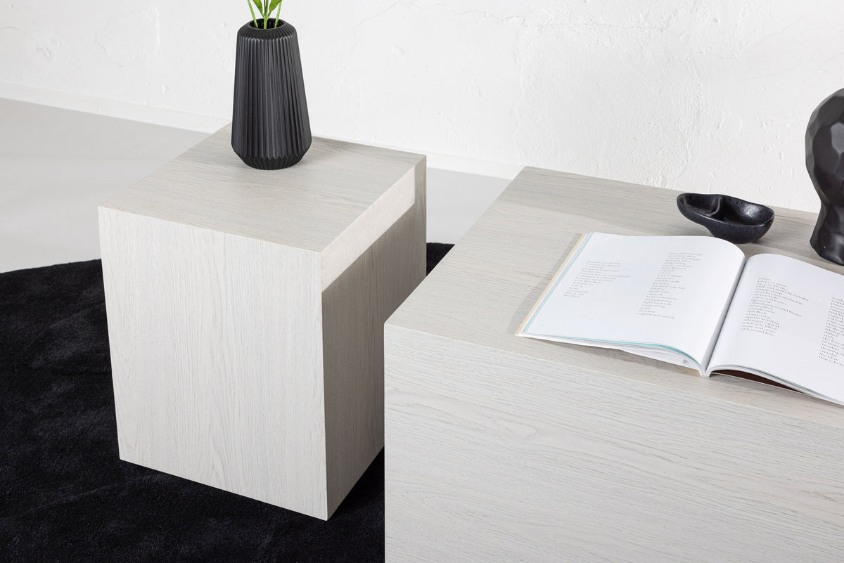 York Coffee Tisch High in Tünchen präsentiert im Onlineshop von KAQTU Design AG. Beistelltisch ist von Venture Home