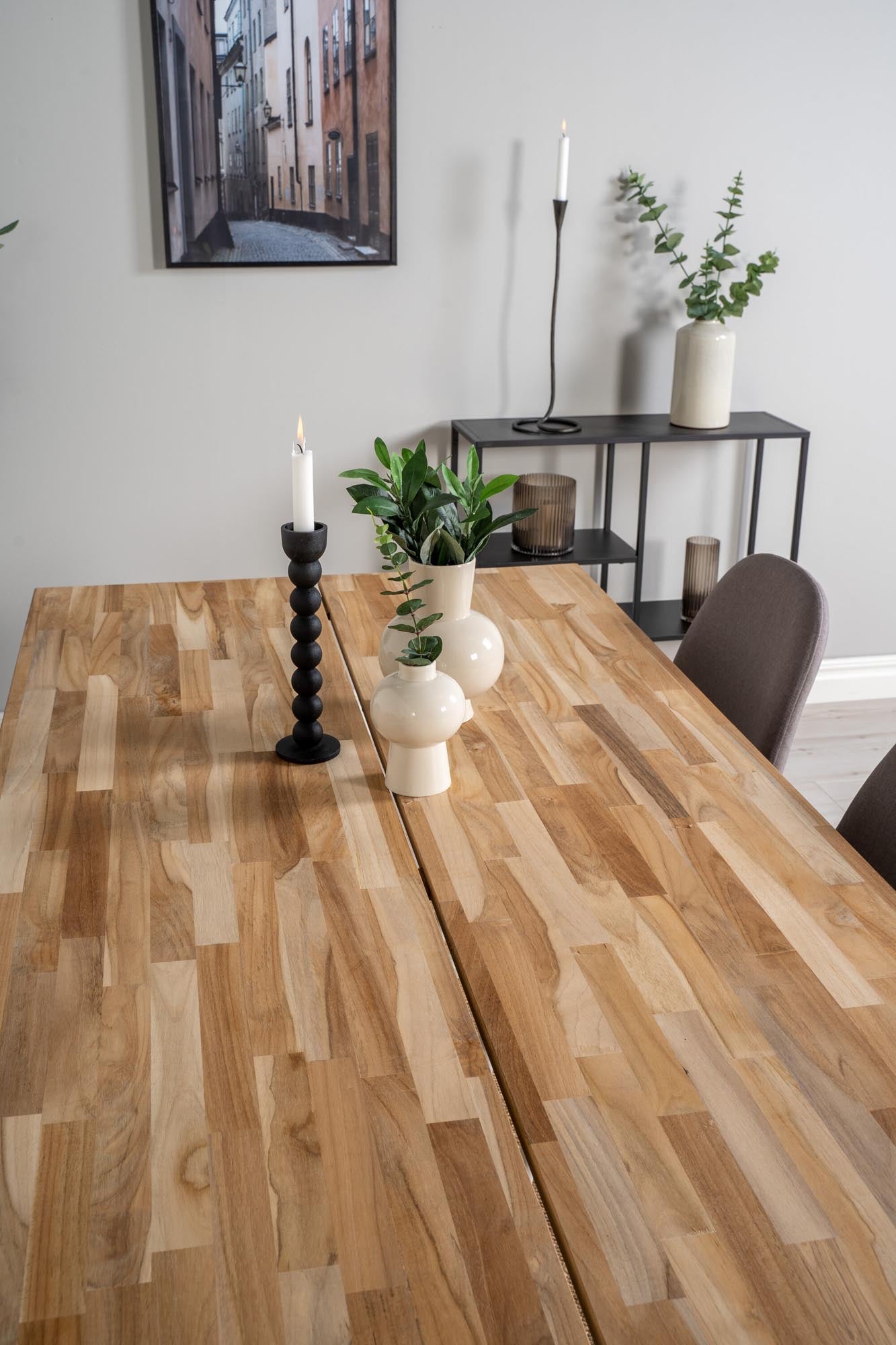 Esszimmer Set Cirebon mit Stuhl Polar – stilvoll und einladend.