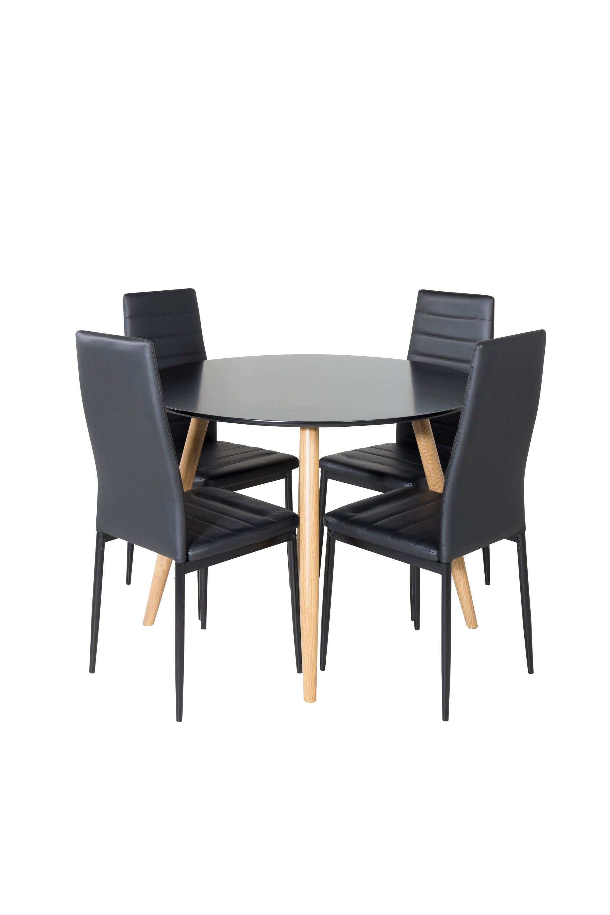 Modernes Esszimmer Set Plaza mit Slim Stühlen von Venture Home: Eleganz, Komfort und Funktionalität vereint.