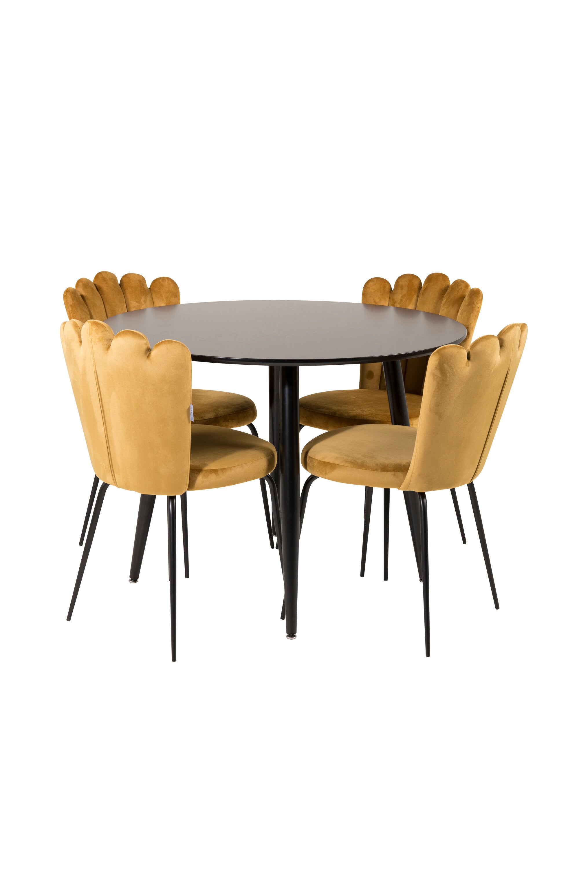 Stilvolles Esszimmer Set Plaza mit Limhamn Stühlen von Venture Home.