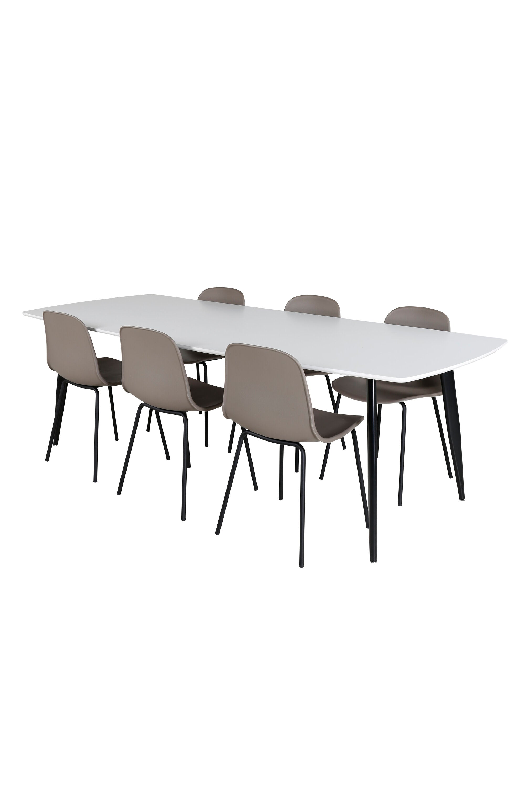 Modernes Esszimmer Set Polar mit Arctic Stühlen von Venture Home.