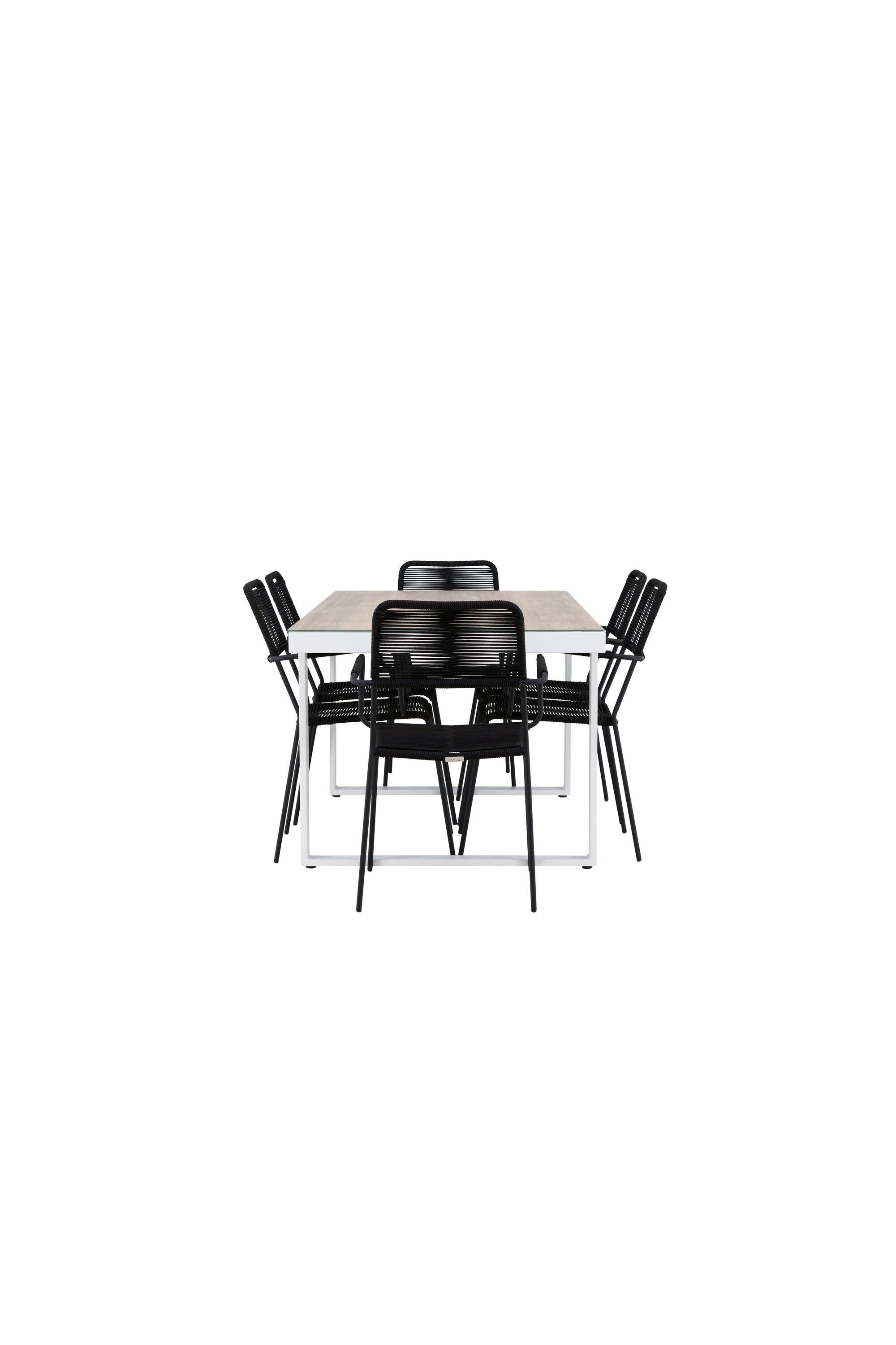 Entdecken Sie das Merlo Gartentisch Set + Lindos von Venture Home: modernes Design, hochwertige Materialien und optimaler Komfort für unvergessliche Momente im Freien.