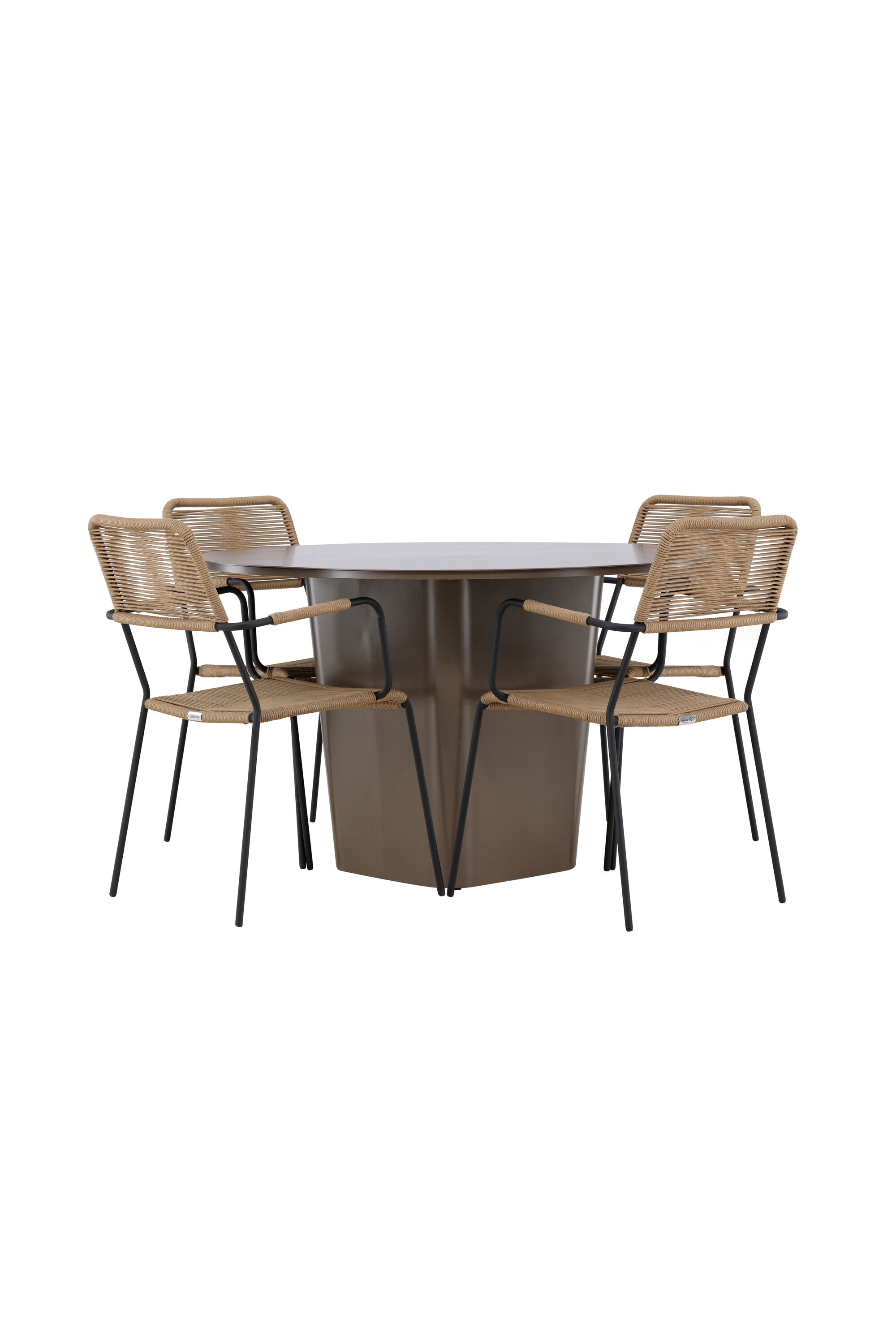 Das Santa Fe Gartentisch Set Lindos von Venture Home bietet stilvolles Design und praktische Funktionalität für Ihren Aussenbereich.