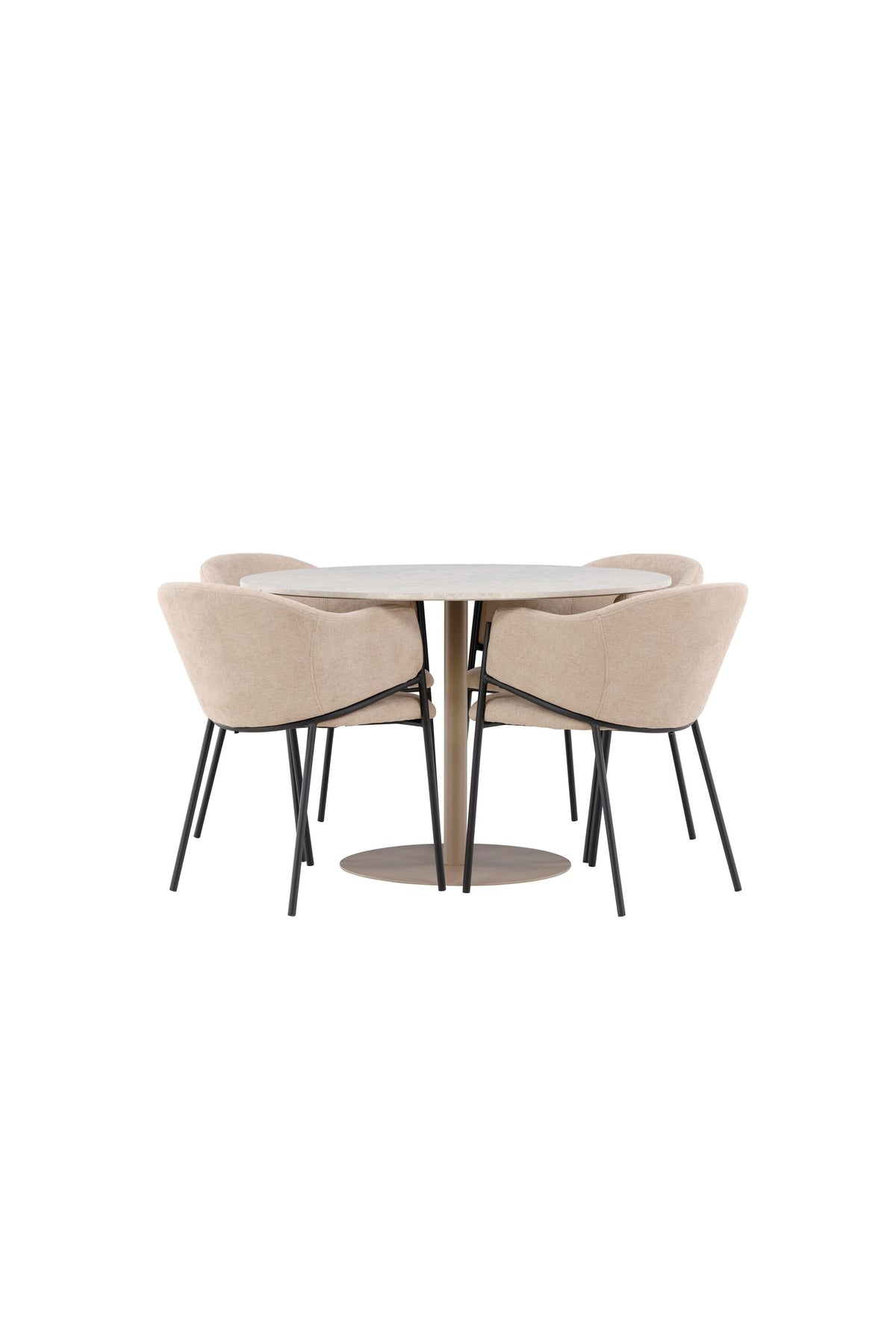 Lycke Esstisch mit Stühlen von Evelina in präsentiert im Onlineshop von KAQTU Design AG. Bartischset ist von Venture Home