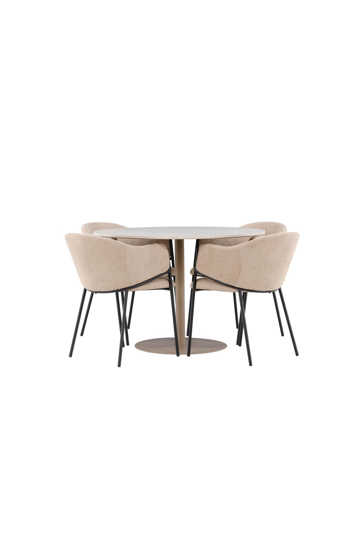 Lycke Esstisch mit Stühlen von Evelina in präsentiert im Onlineshop von KAQTU Design AG. Bartischset ist von Venture Home